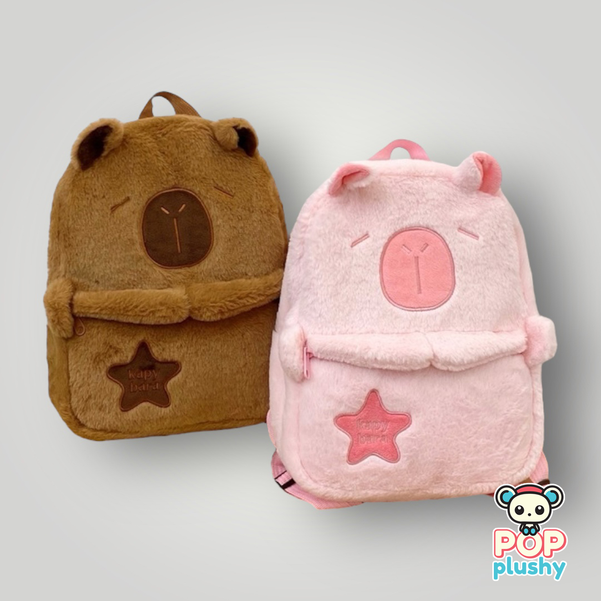 Capybara Plush Backpack