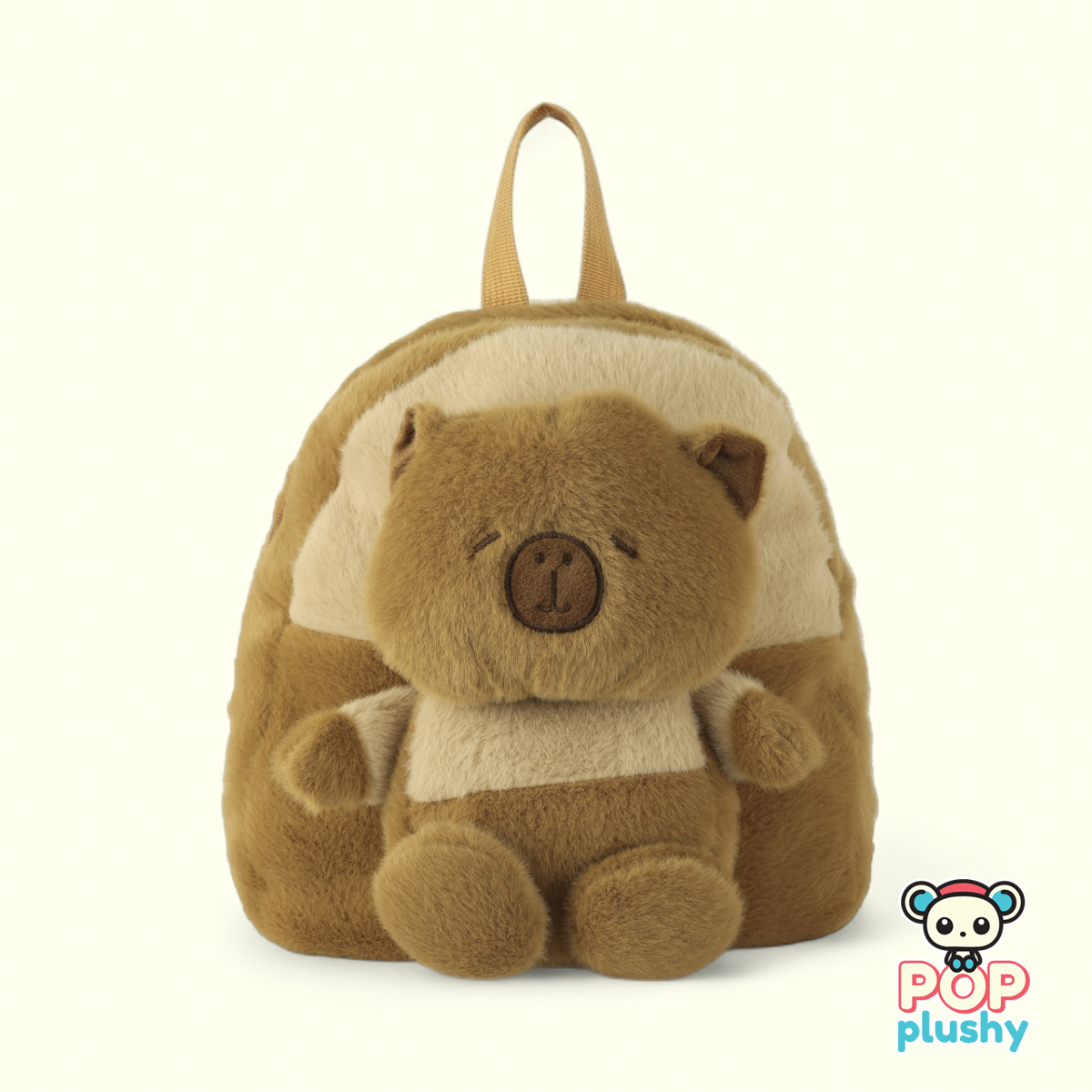 Capybara Mini Plush Backpack