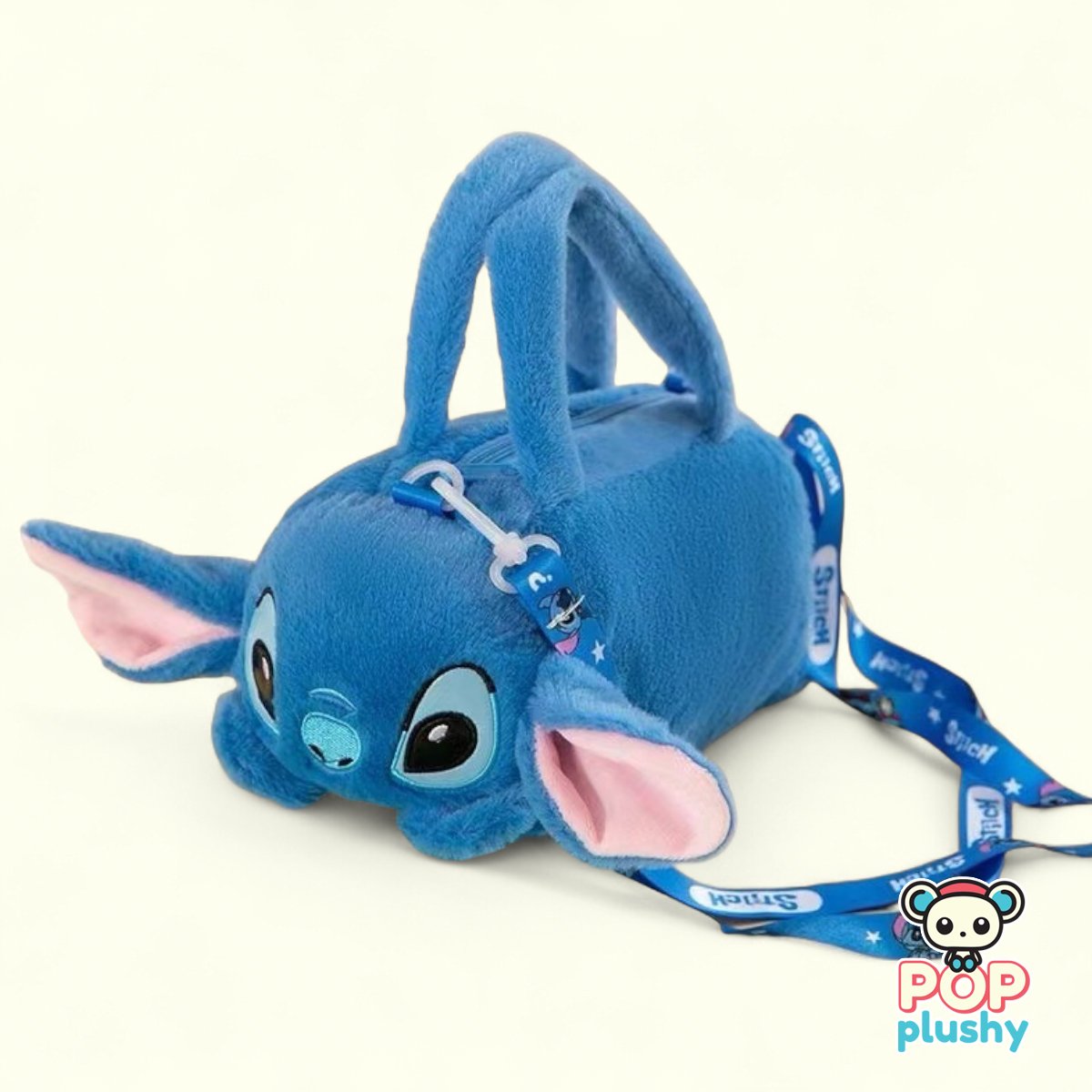 Stitch Mini Duffle Plush Bag