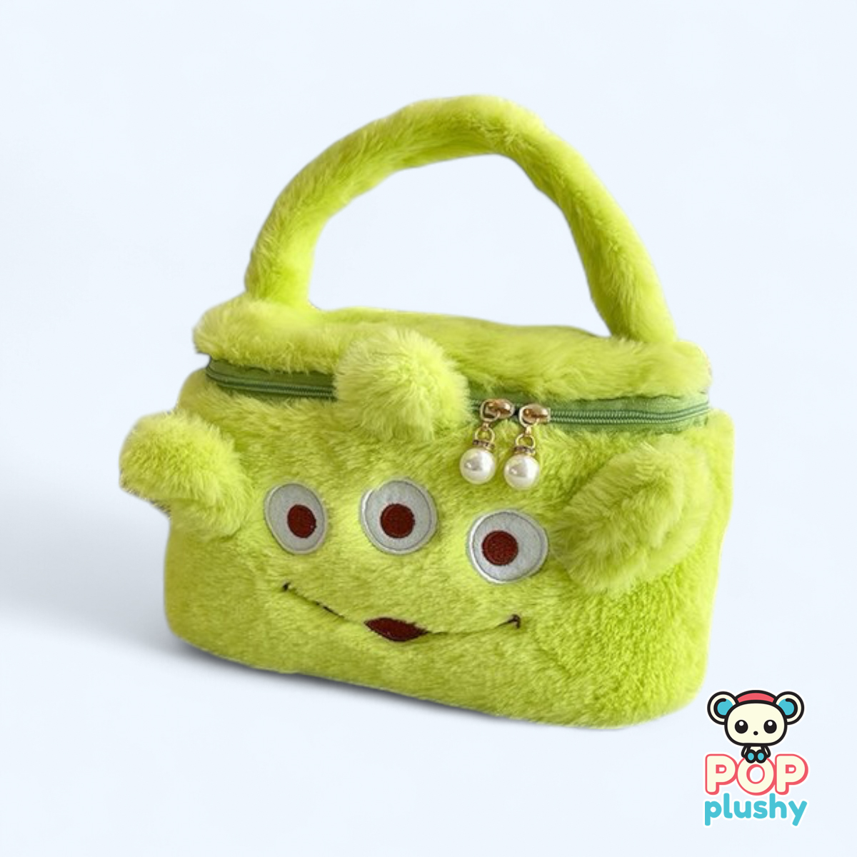 Alien Make-up Plush Bag