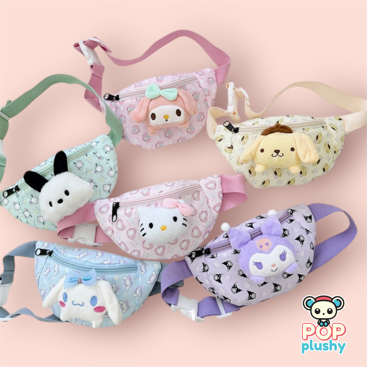 Sanrio Friends Kids Belt Bag