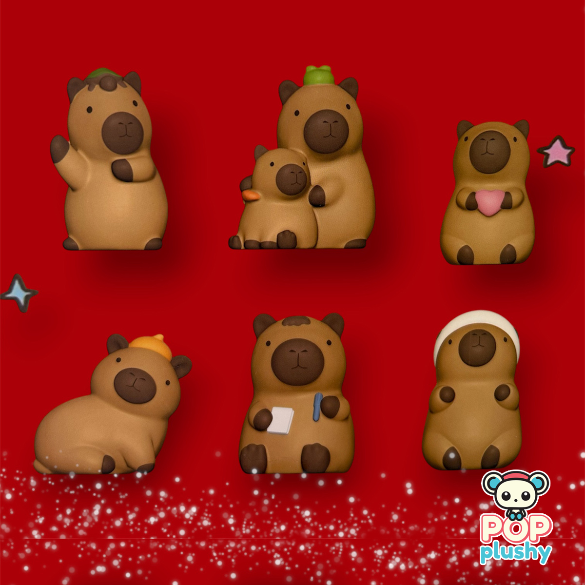 Capybara Figurines