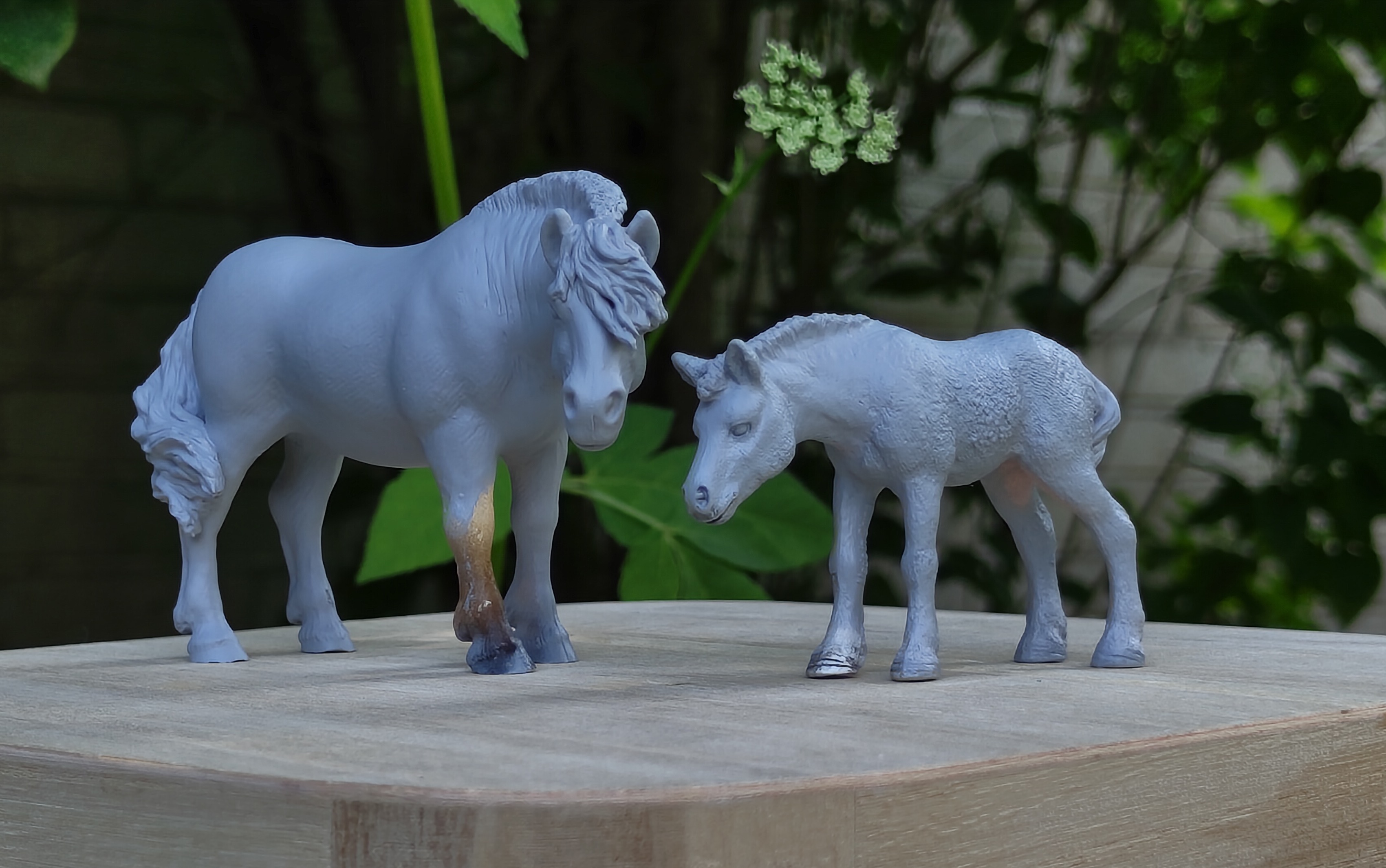 Schleich Fjord Mama and Baby 