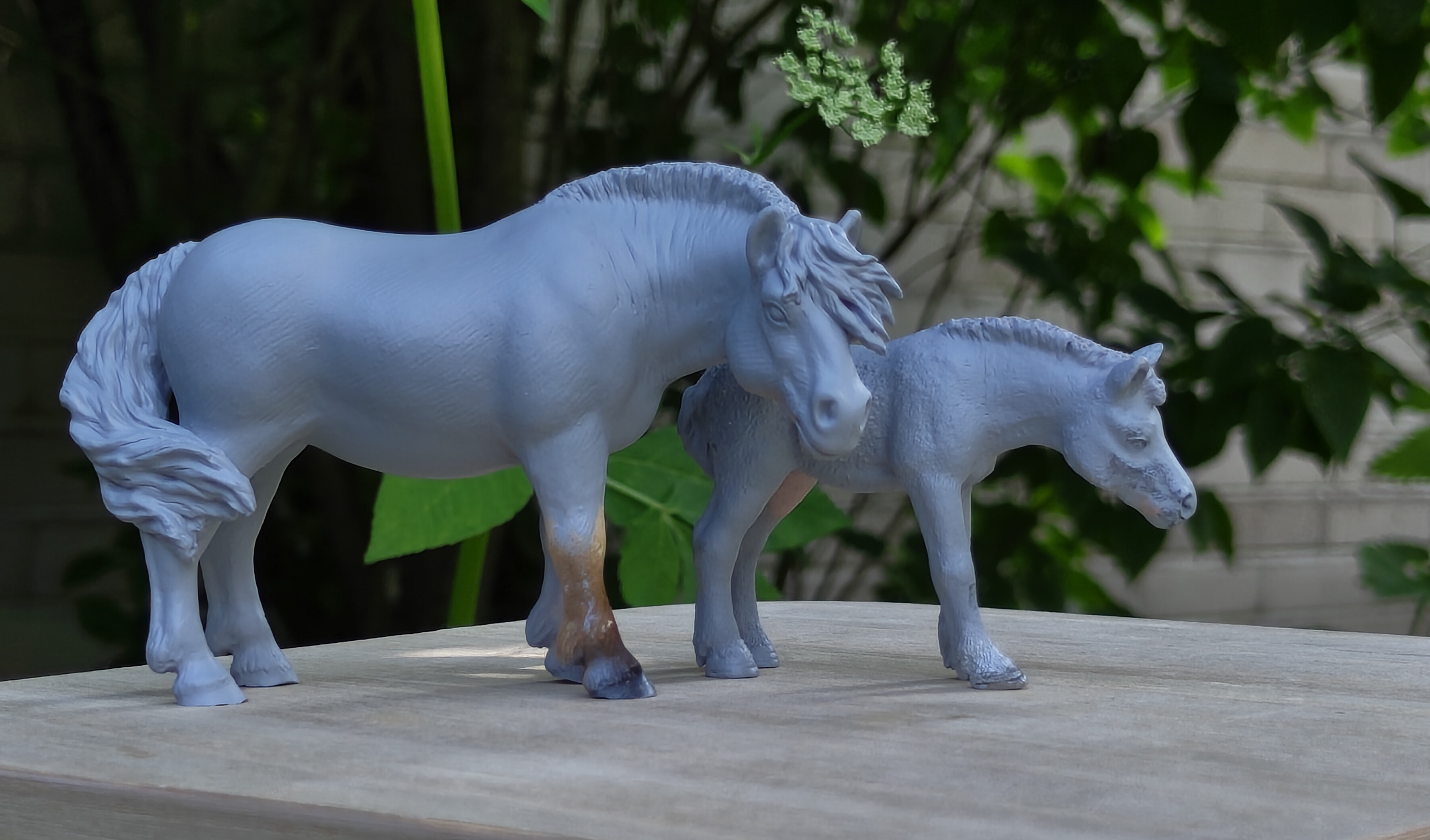 Schleich Fjord Mama and Baby 