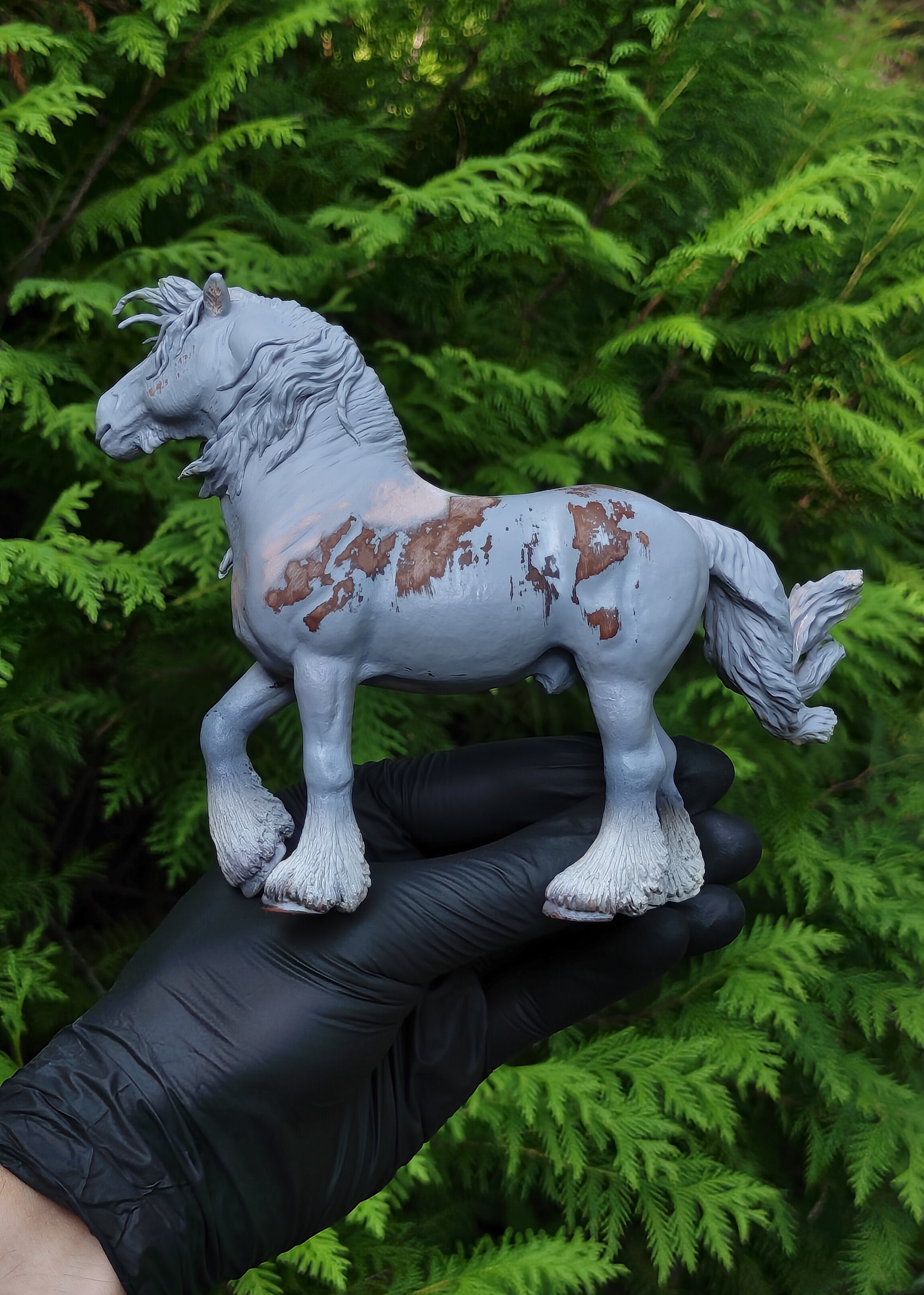 Schleich Shire Stallion - August Pony 2/3