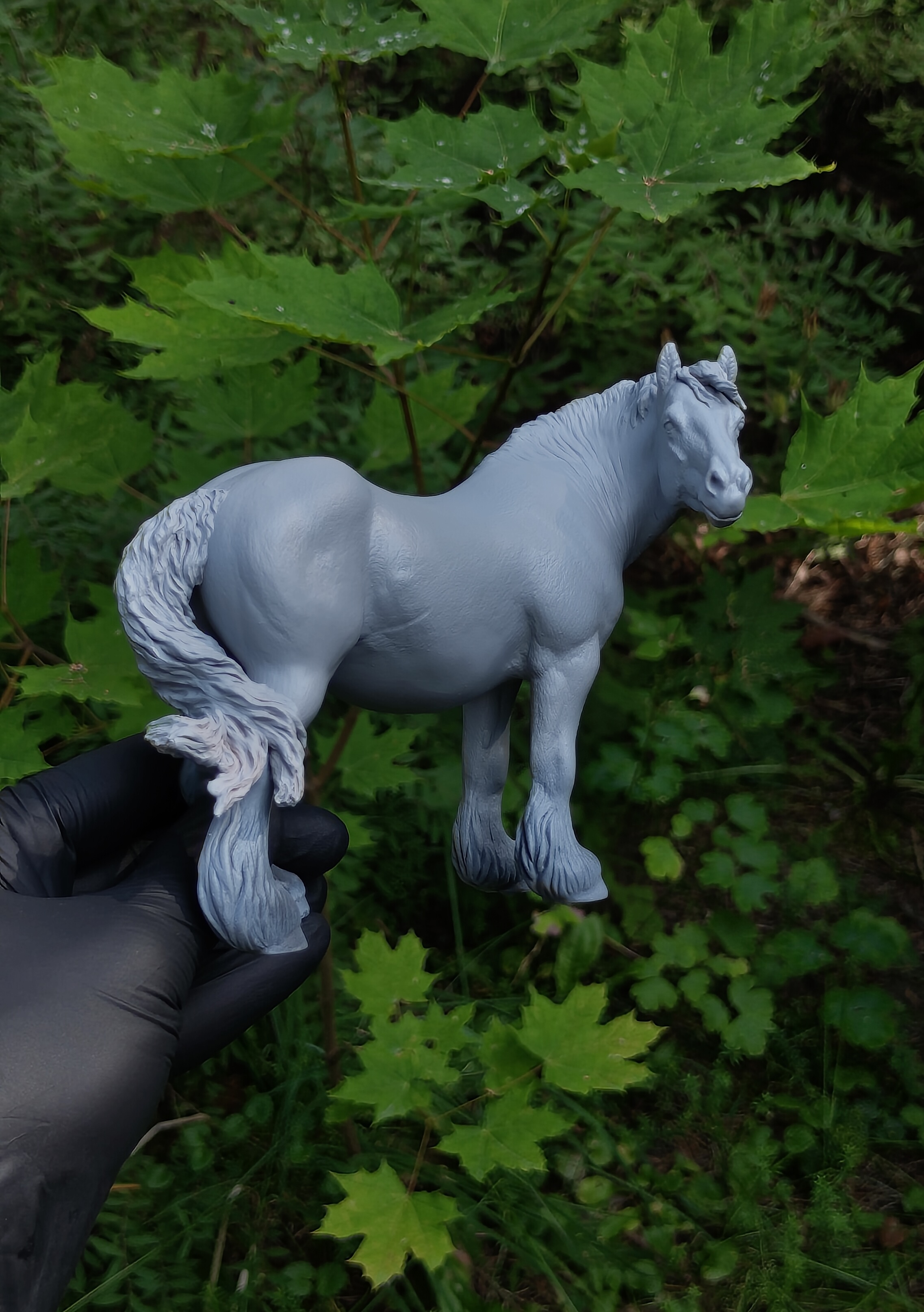 Collecta Draft Mare in Foal - August Pony 3/3