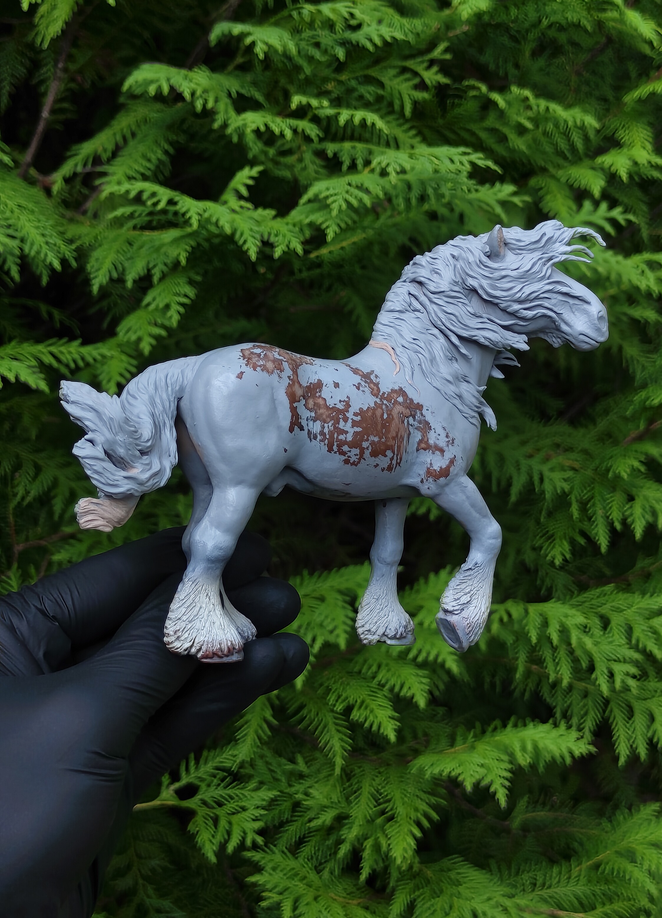 Schleich Shire Stallion - August Pony 2/3