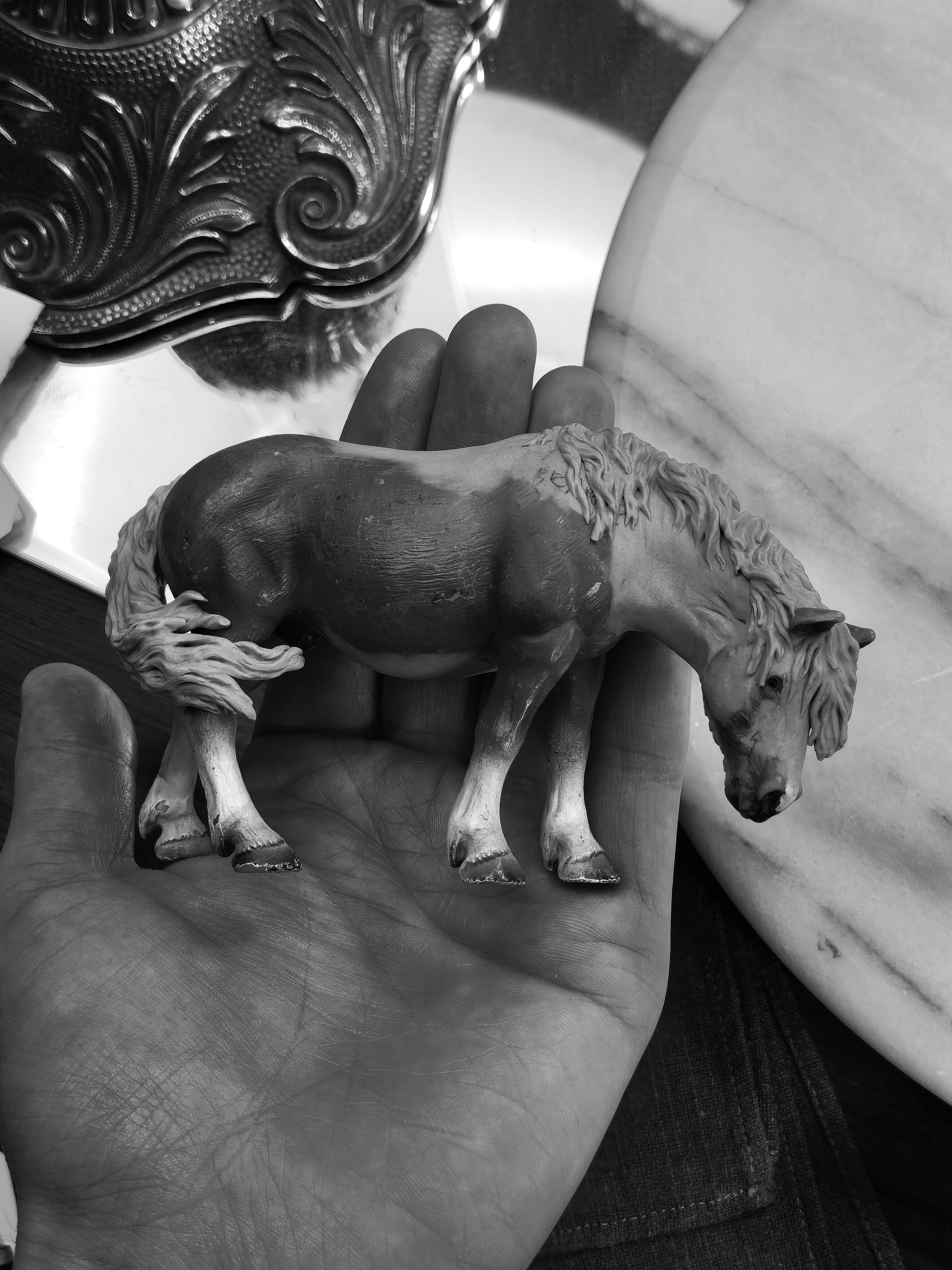 Schleich Haflinger to long maned Fjord - December 3/3