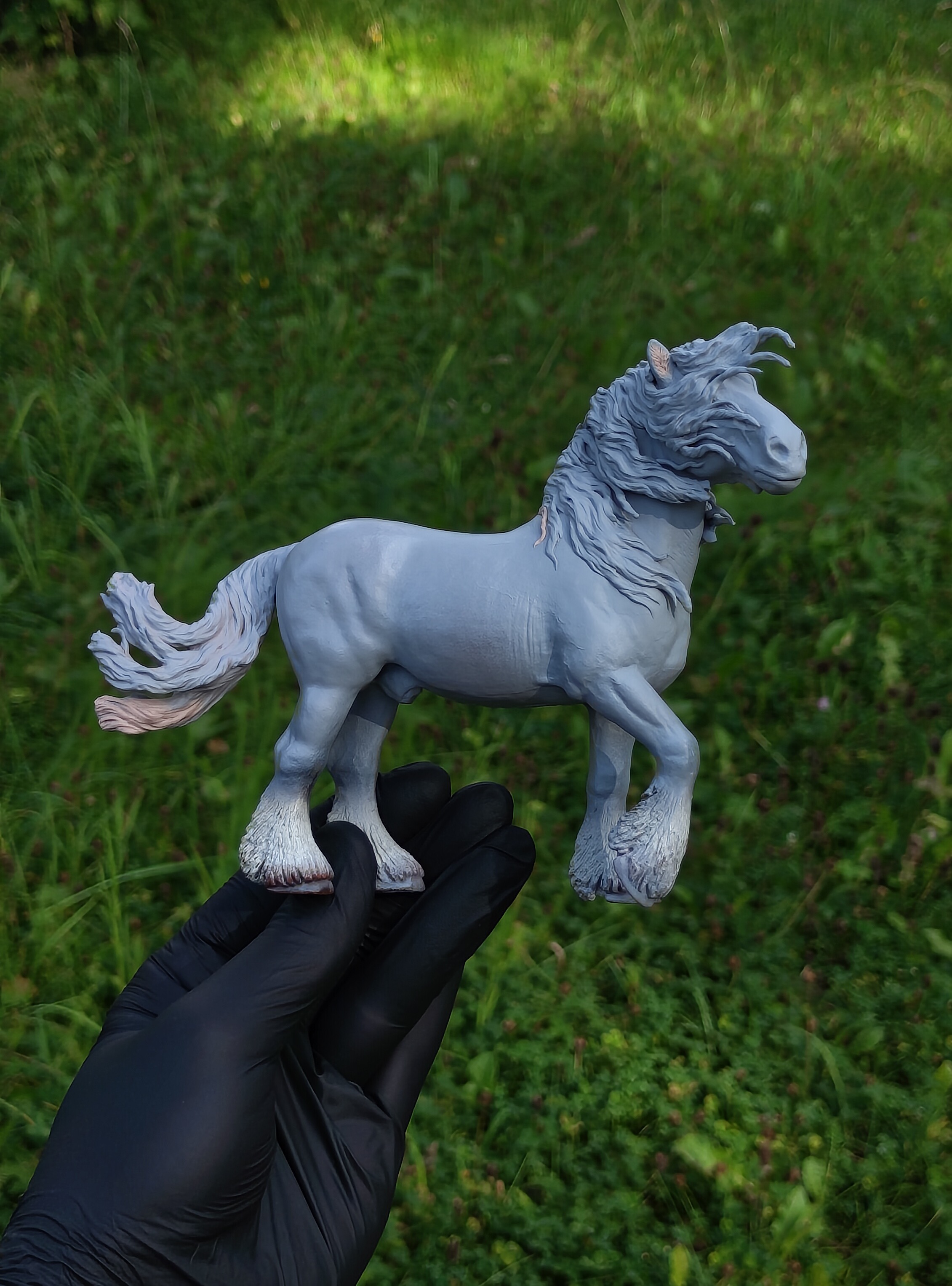 Schleich Shire Stallion - August Pony 2/3