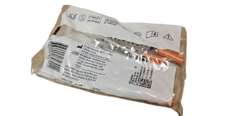 100 Syringe swab kit - 1ml BD Micro-Fine 29G Fixed Needle Syringes 12.7 mm 100 syringes plus 100 sterile swabs kit