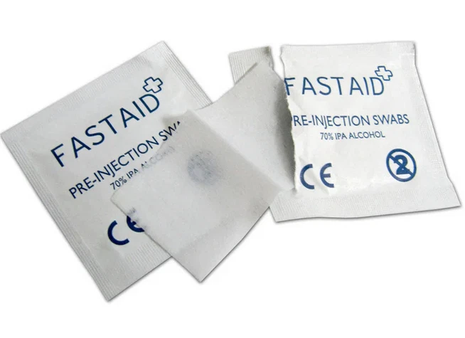 10 Syringe swab kit - 1ml BD Micro-Fine 29G Fixed Needle Syringes 12.7 mm 10 syringes plus 10 sterile swabs kit