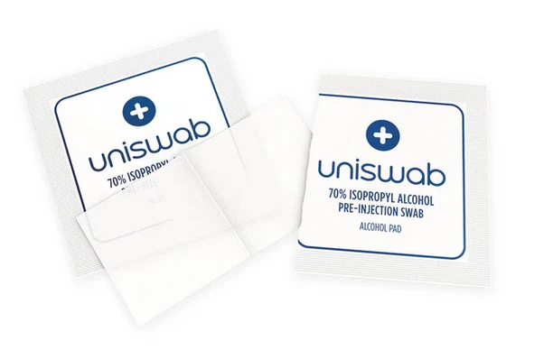 100 Syringe swab kit - 1ml BD Micro-Fine 29G Fixed Needle Syringes 12.7 mm 100 syringes plus 100 sterile swabs kit