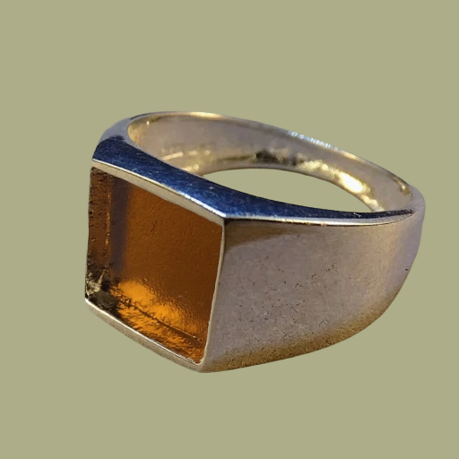 Gents Silver Seal Ring 