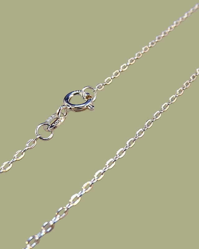 18 Inch Silver Trace Chain