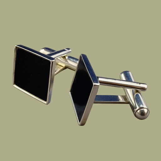 Solid Silver Cufflinks 