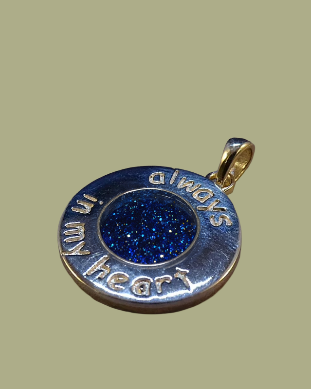 Silver Always In My Heart Pendant 