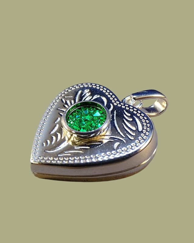 Silver Heart Locket