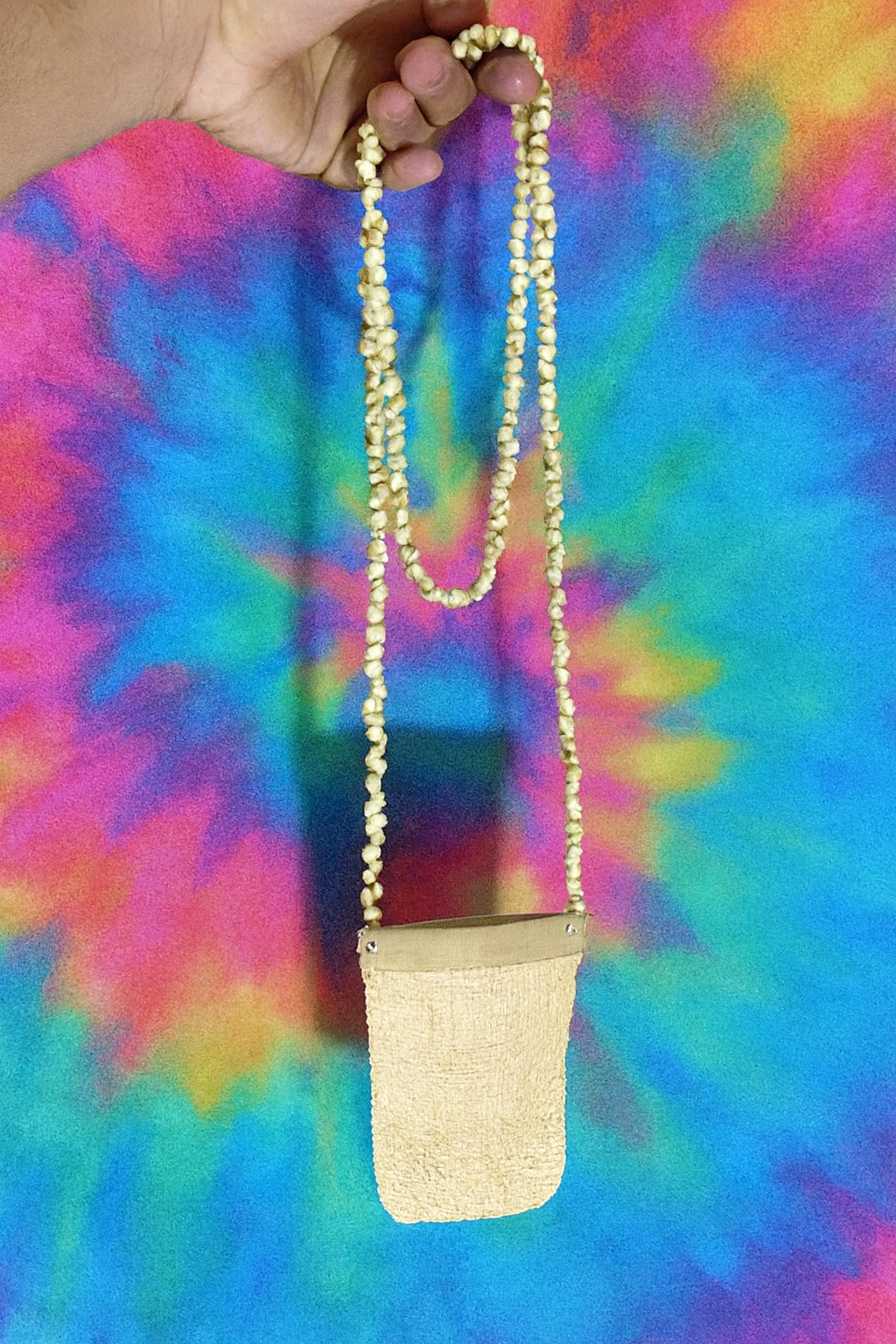 Bolsa tiracolo de palha