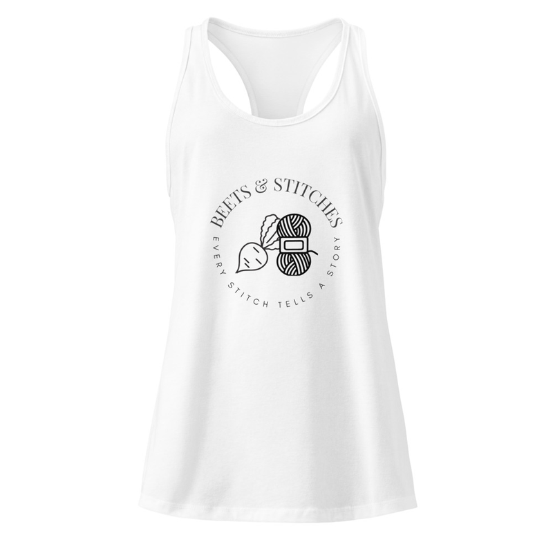 Beets & Stitches Racerback Tank
