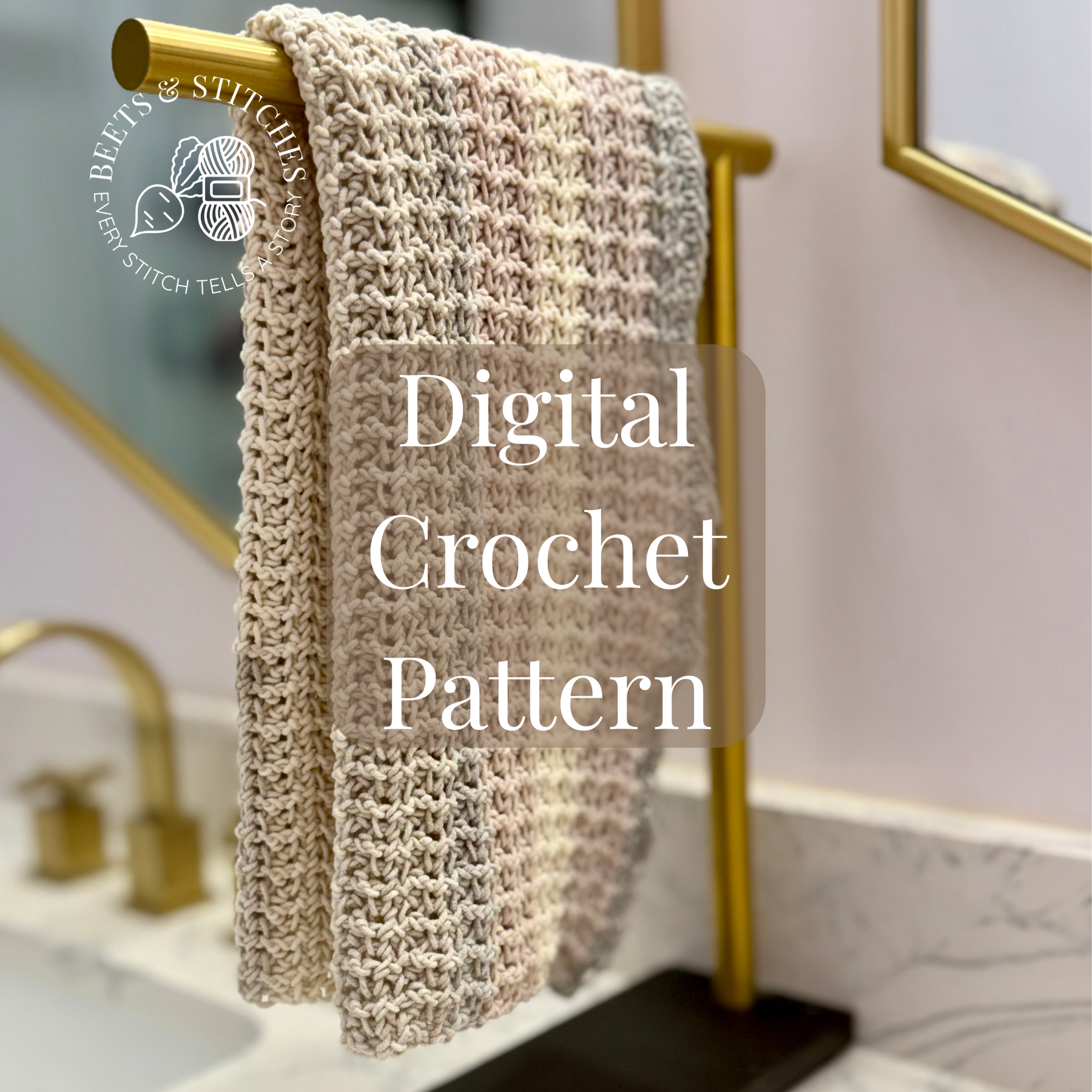 Easy Peasy Go-To Hand Towel Crochet Pattern