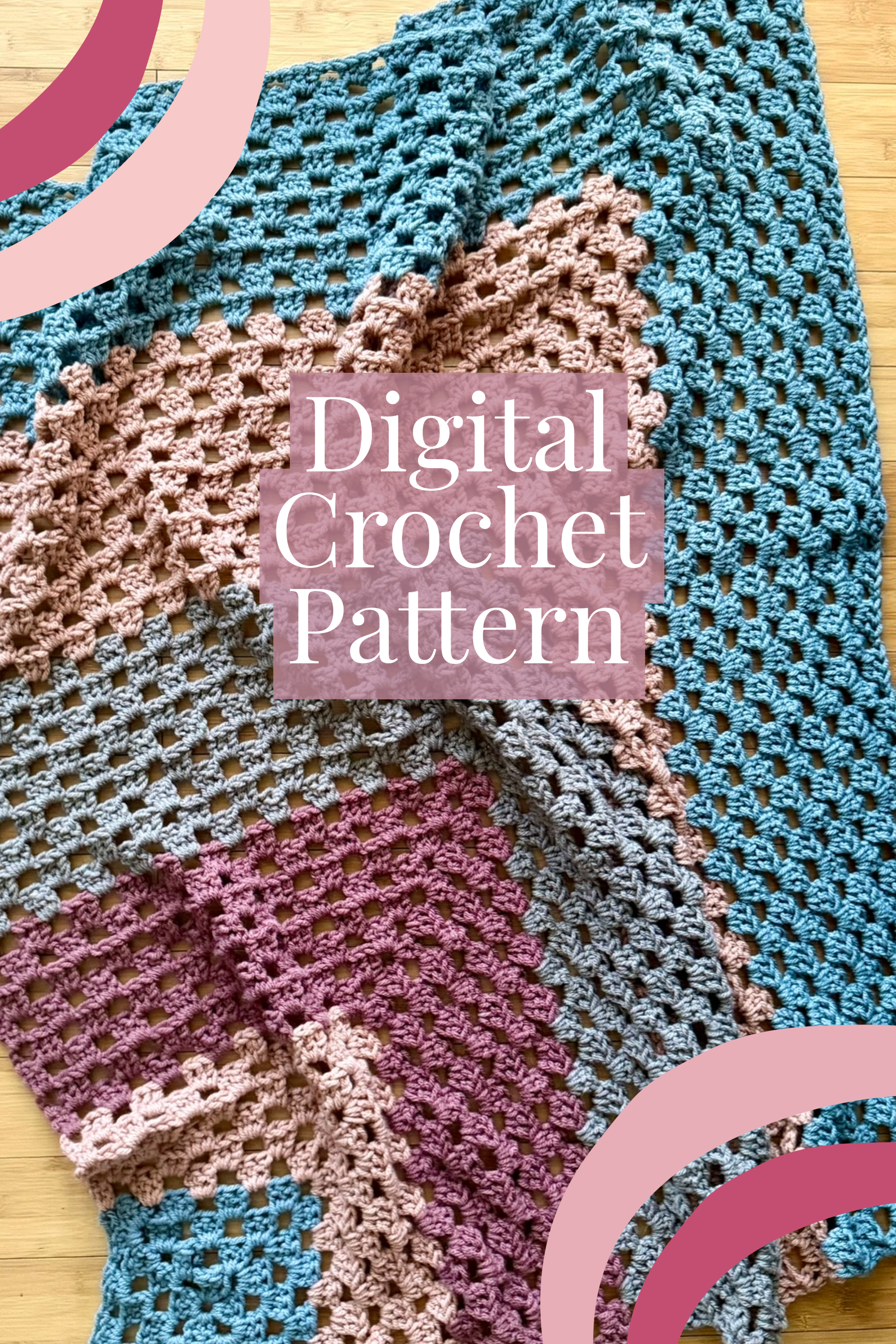 Golden Hour Blanket Crochet Pattern