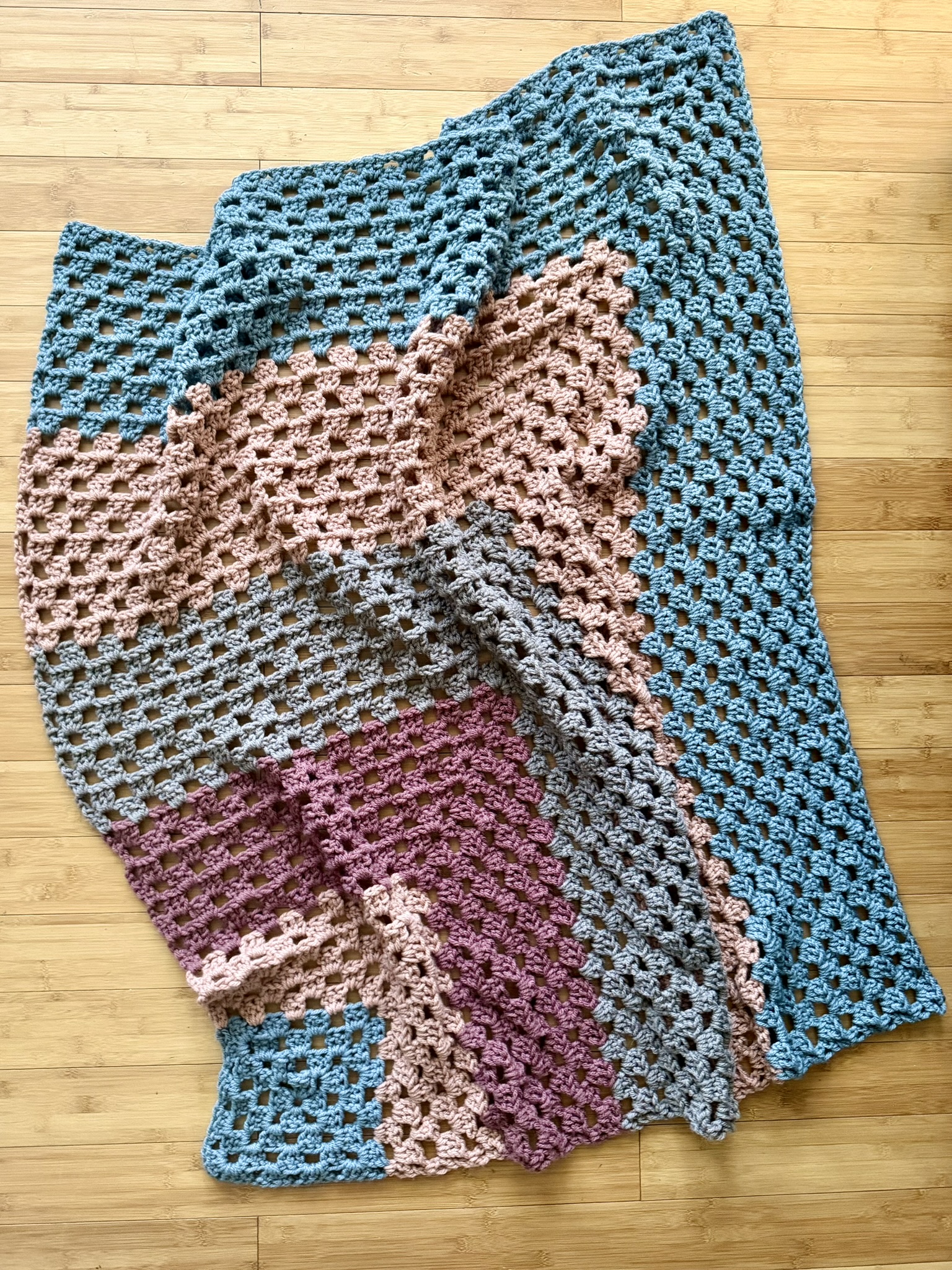 Golden Hour Blanket Crochet Pattern