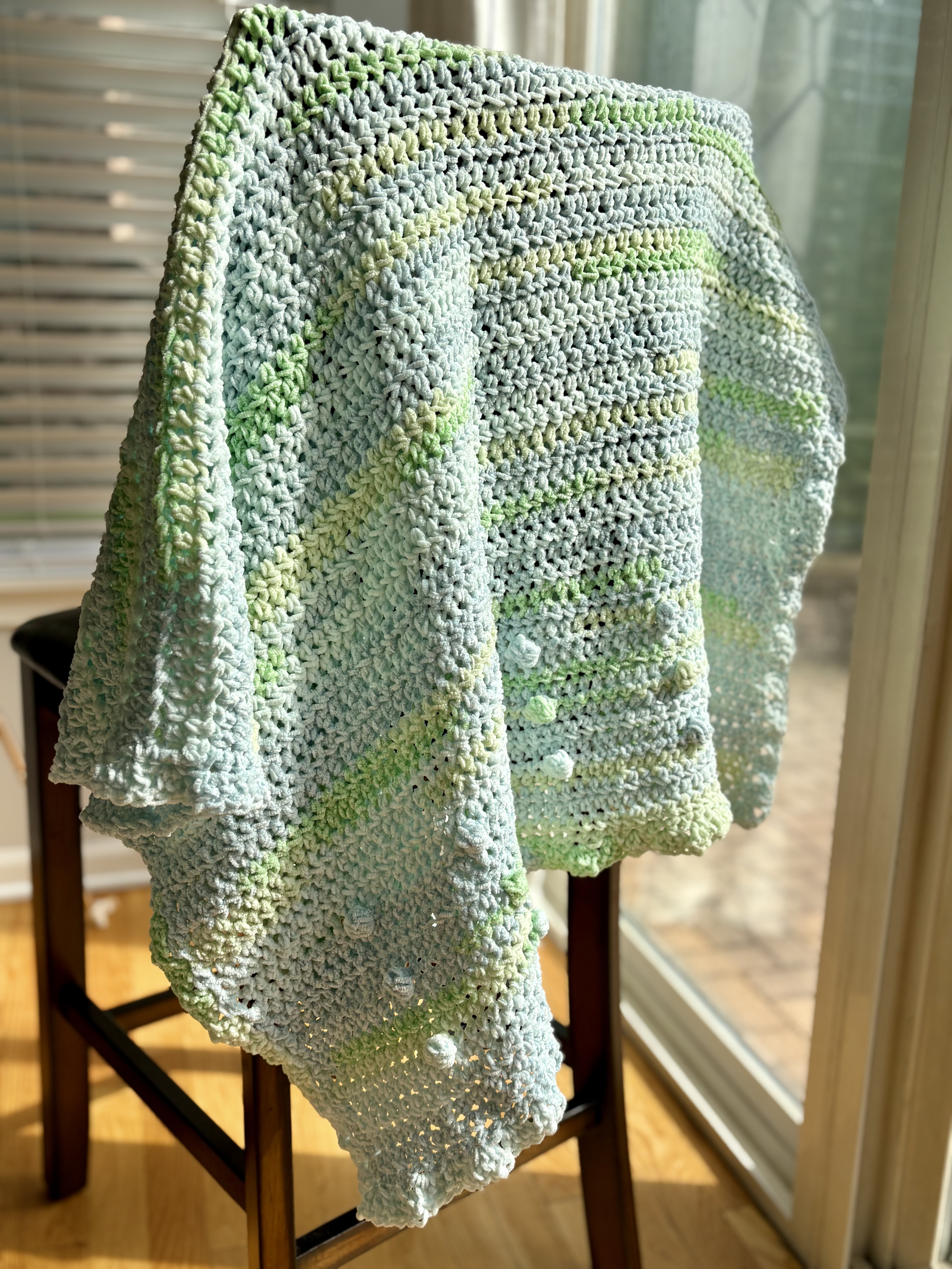 Lil' Sprout Baby Blanket Crochet Pattern