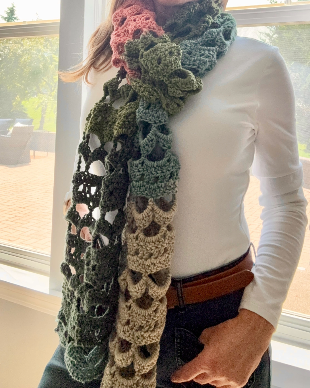 Thistle Lace Scarf