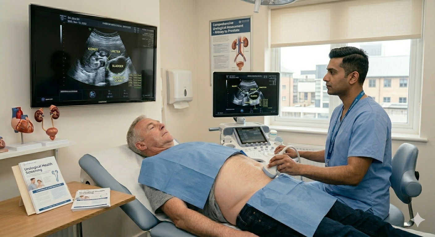 Kidneys, Ureters, Bladder & Prostate Scan