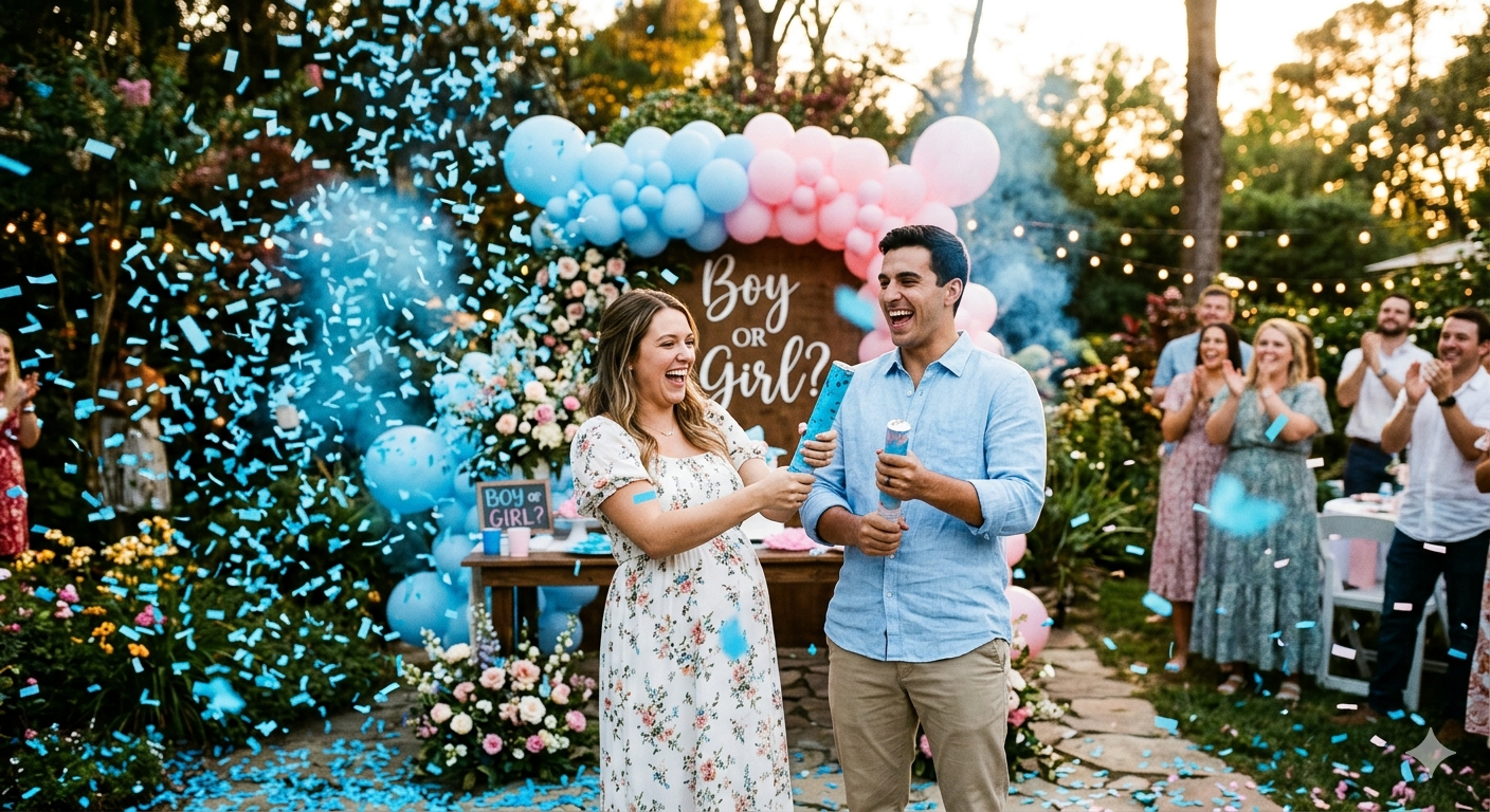 Luxury Gender Reveal Baby Scan