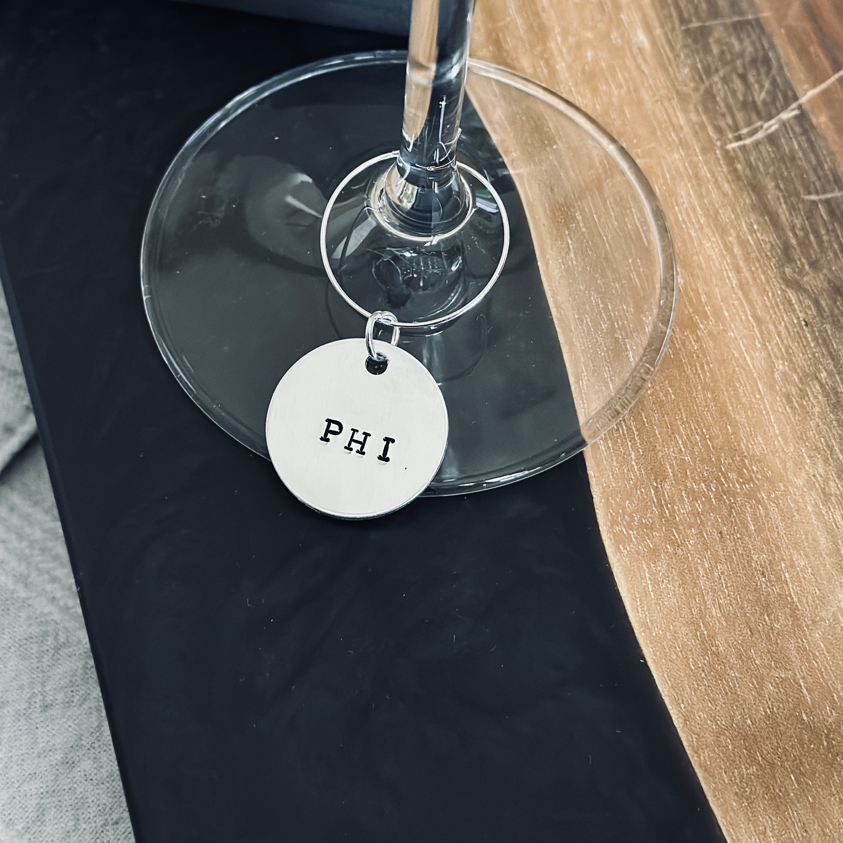 Personalized City Wine Charms and State Wine charms