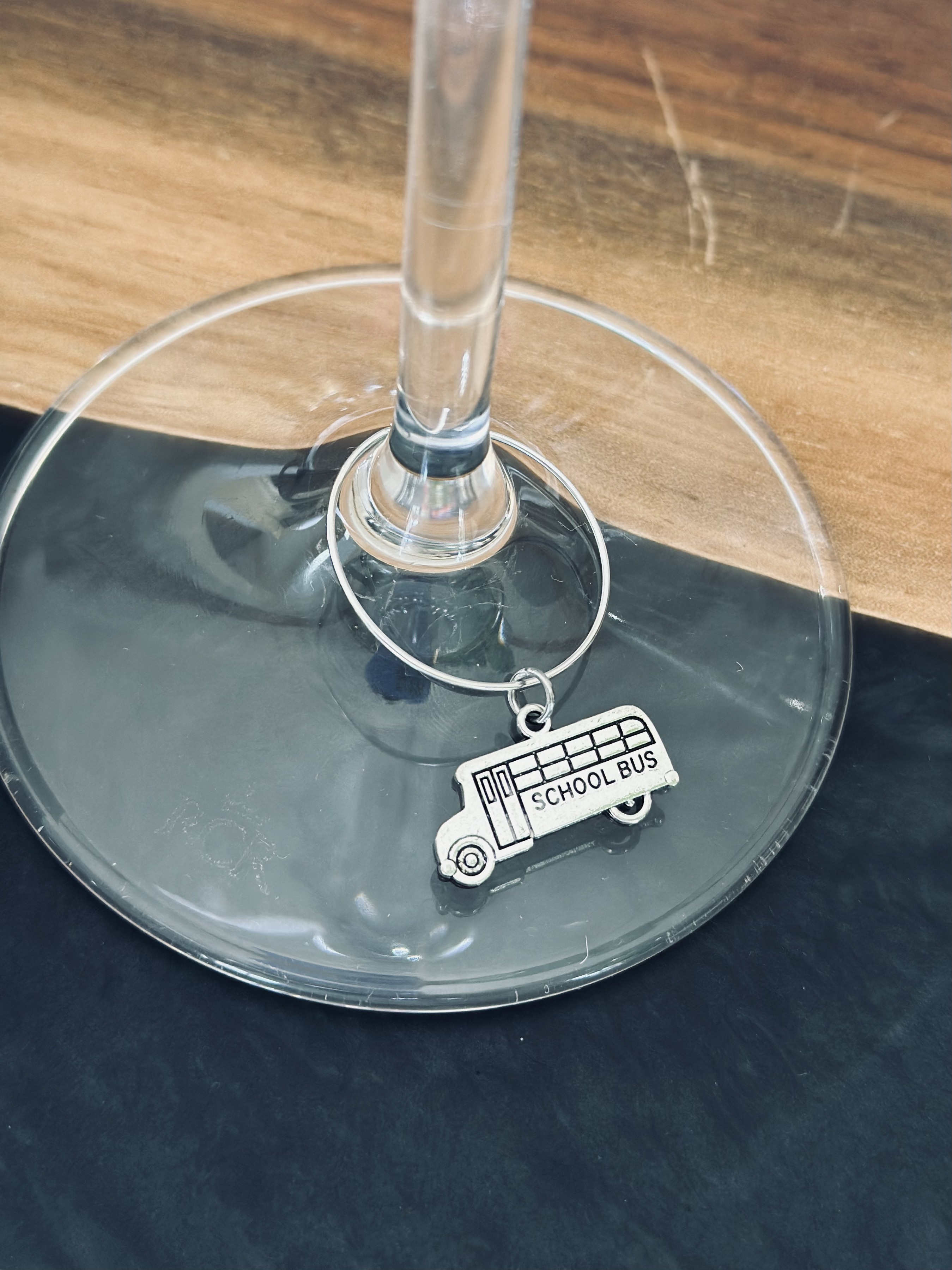 School Wine Charms for Teachers and Administrators