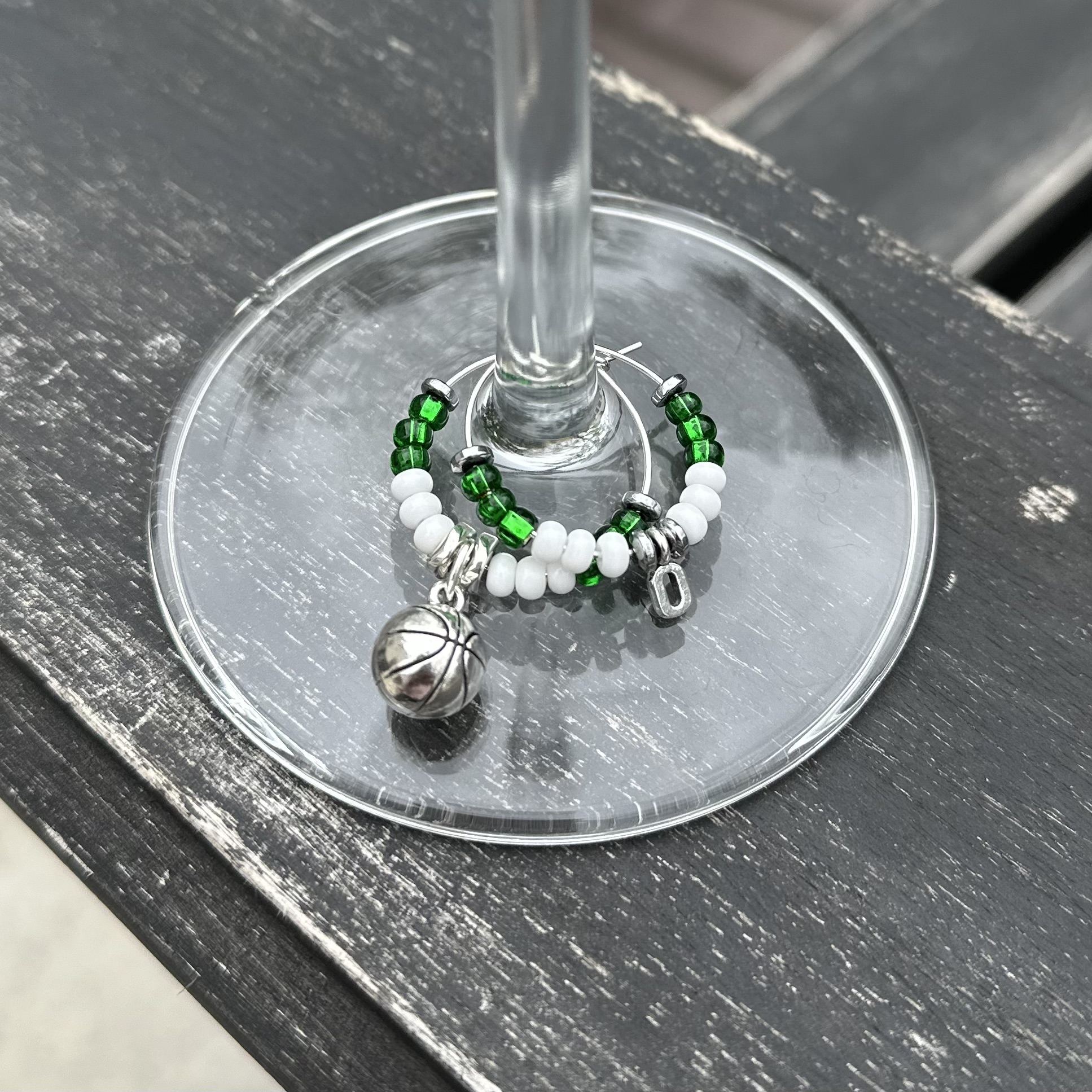 Fully Customizable Basketball Wine Charms