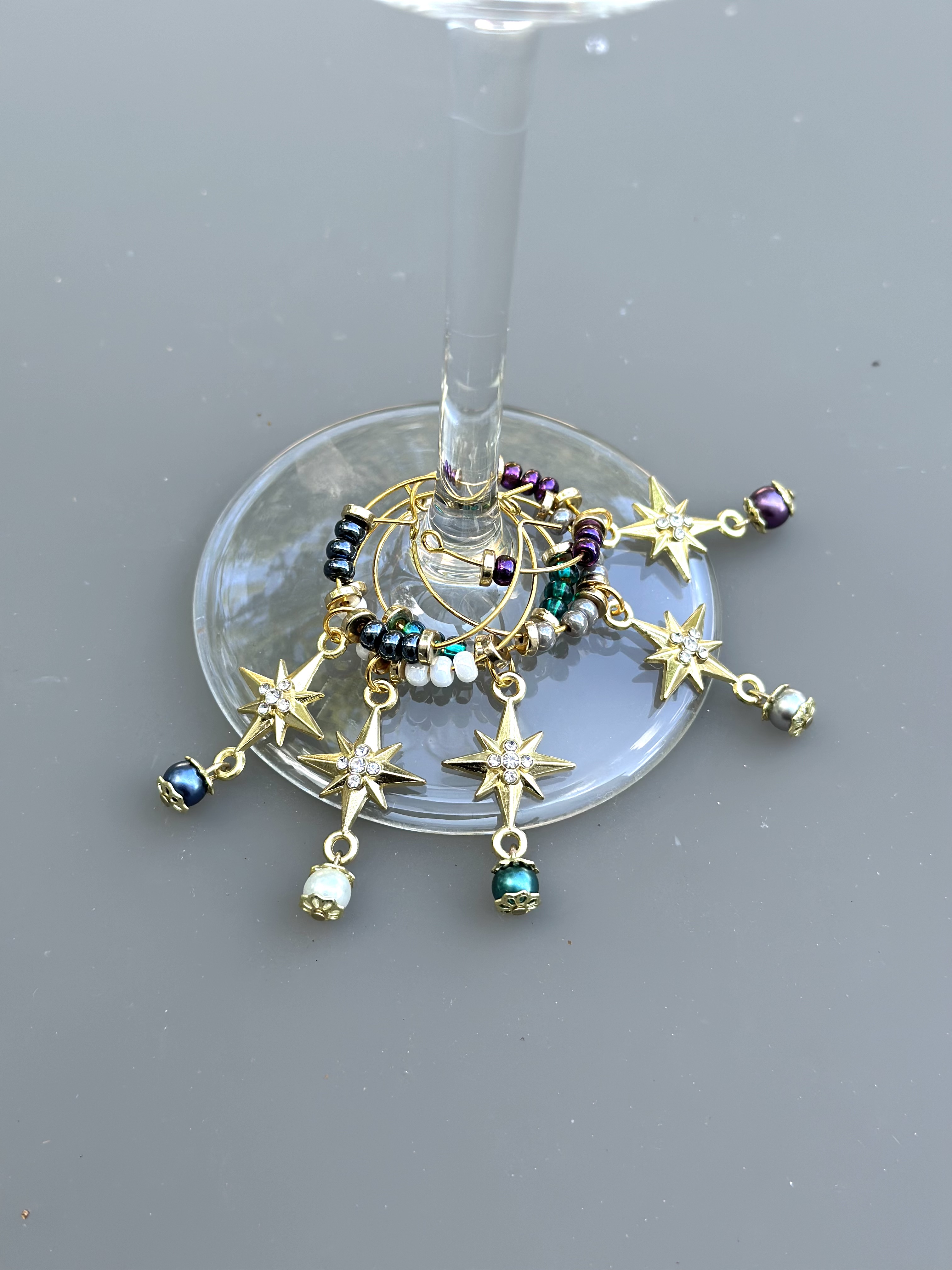 Star of Bethlehem Wine Charms
