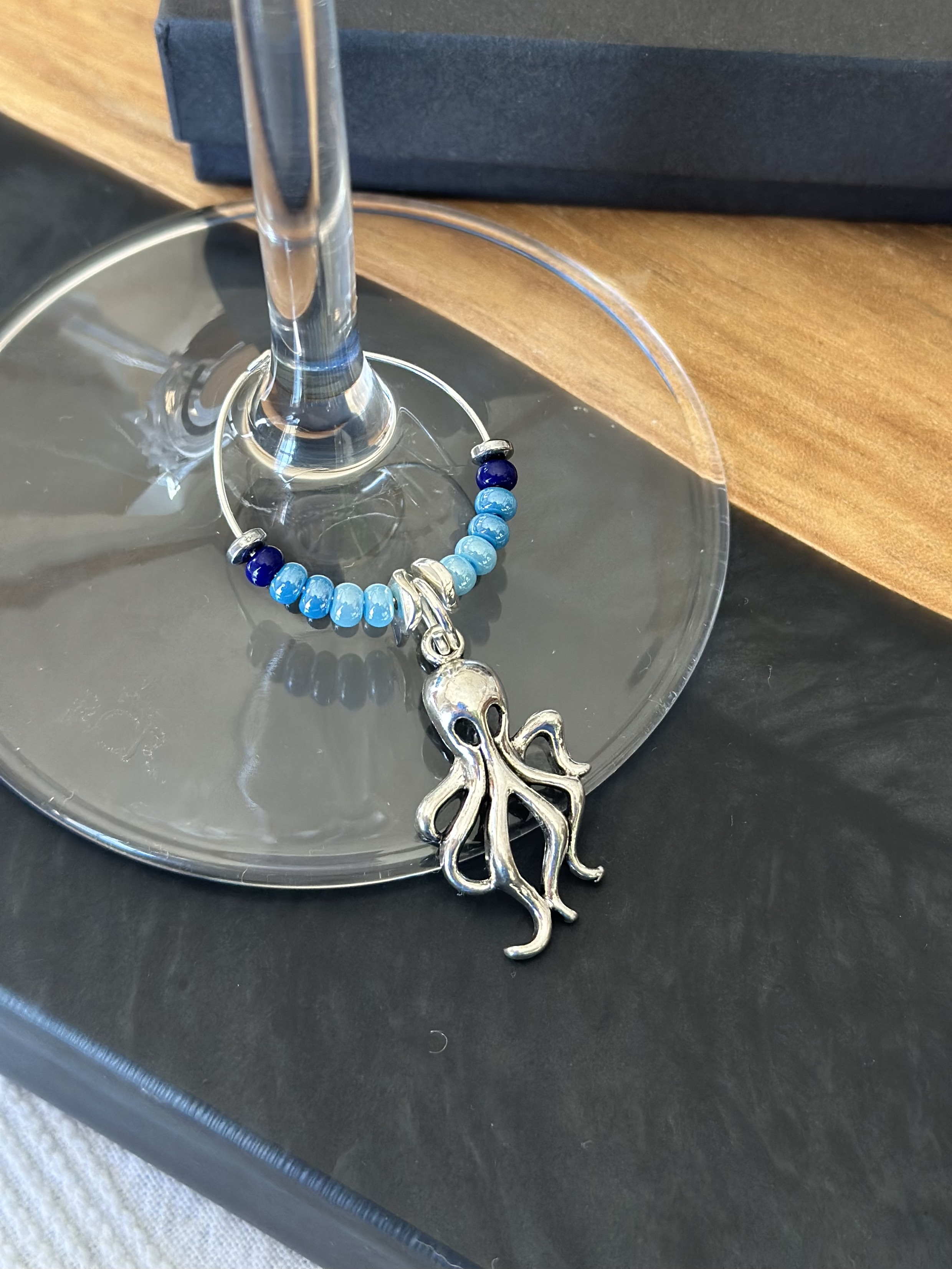 Kraken Wine Charm / Octopus Wine Charm