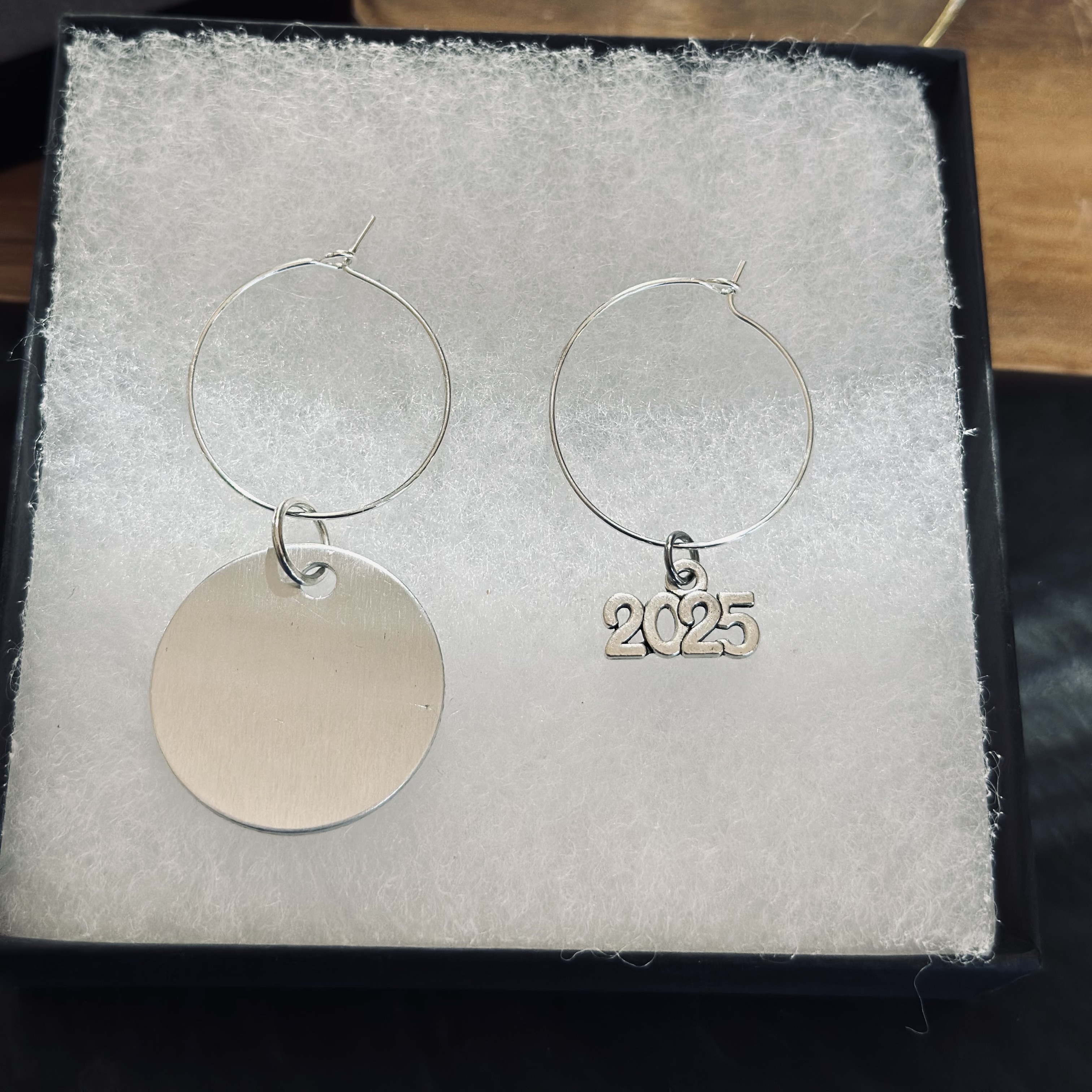 Graduation Wine Glass Charms Set