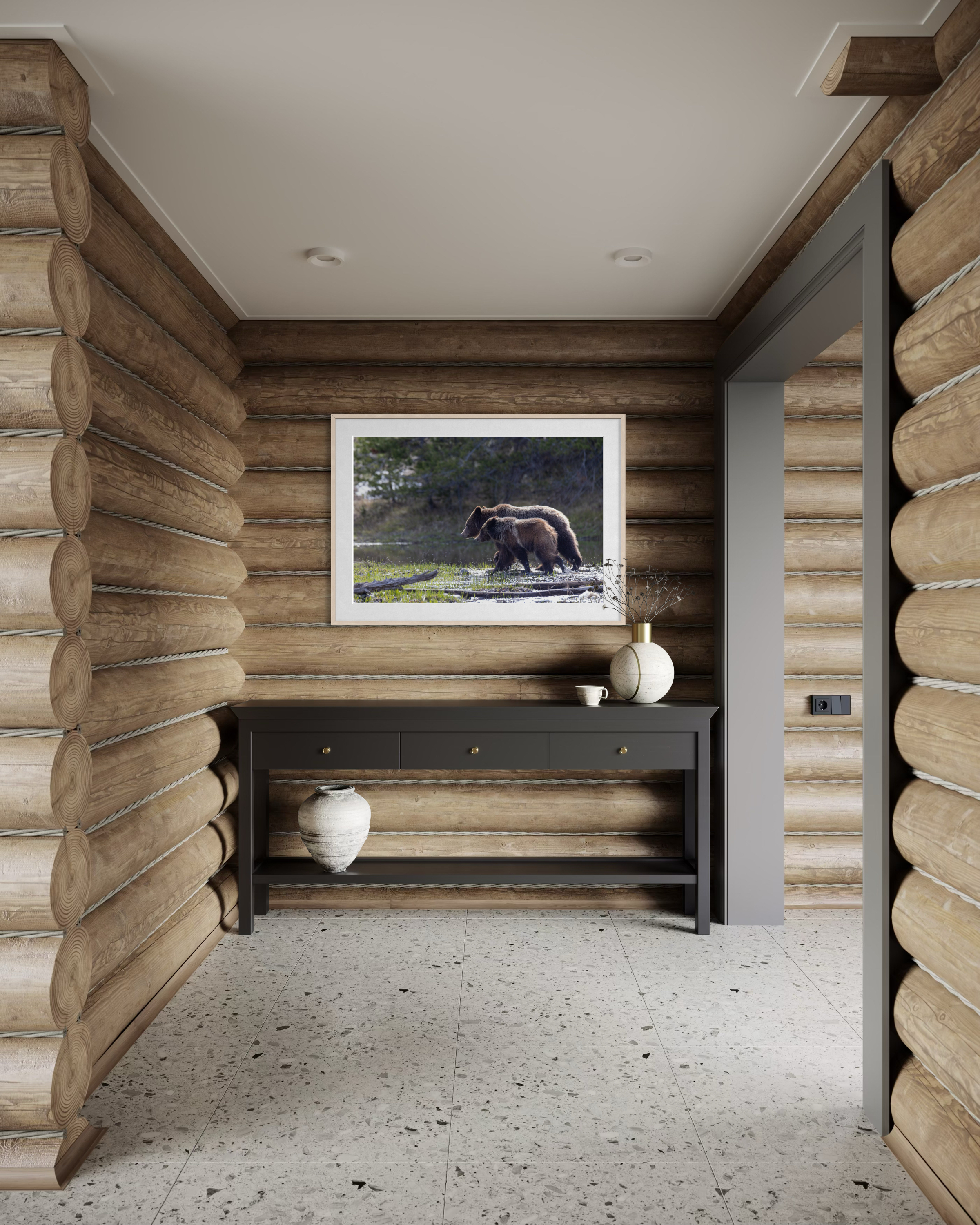 Grizzly Bear 399 with Sprit