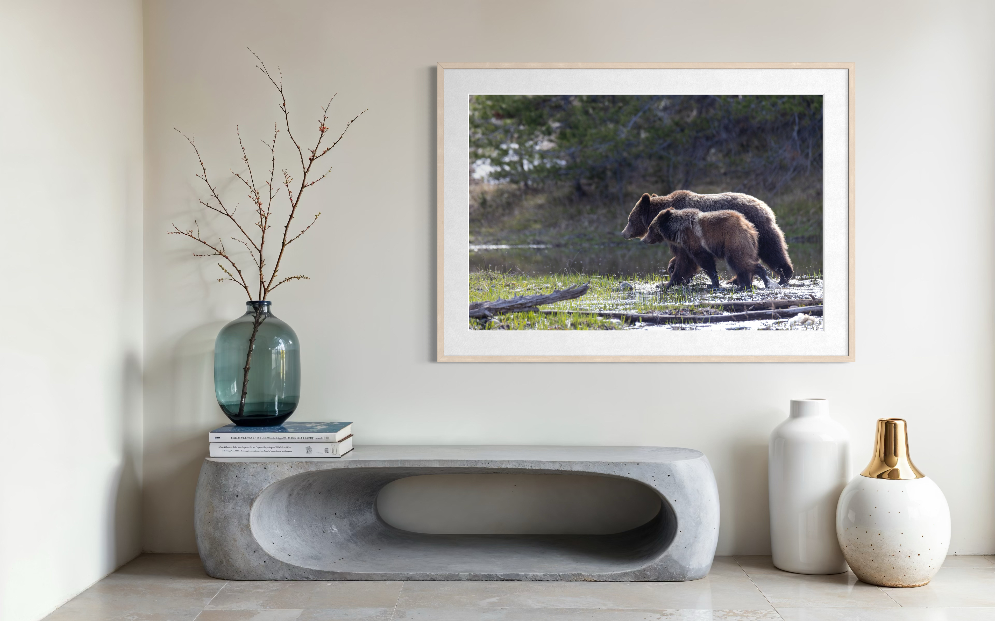 Grizzly Bear 399 with Sprit