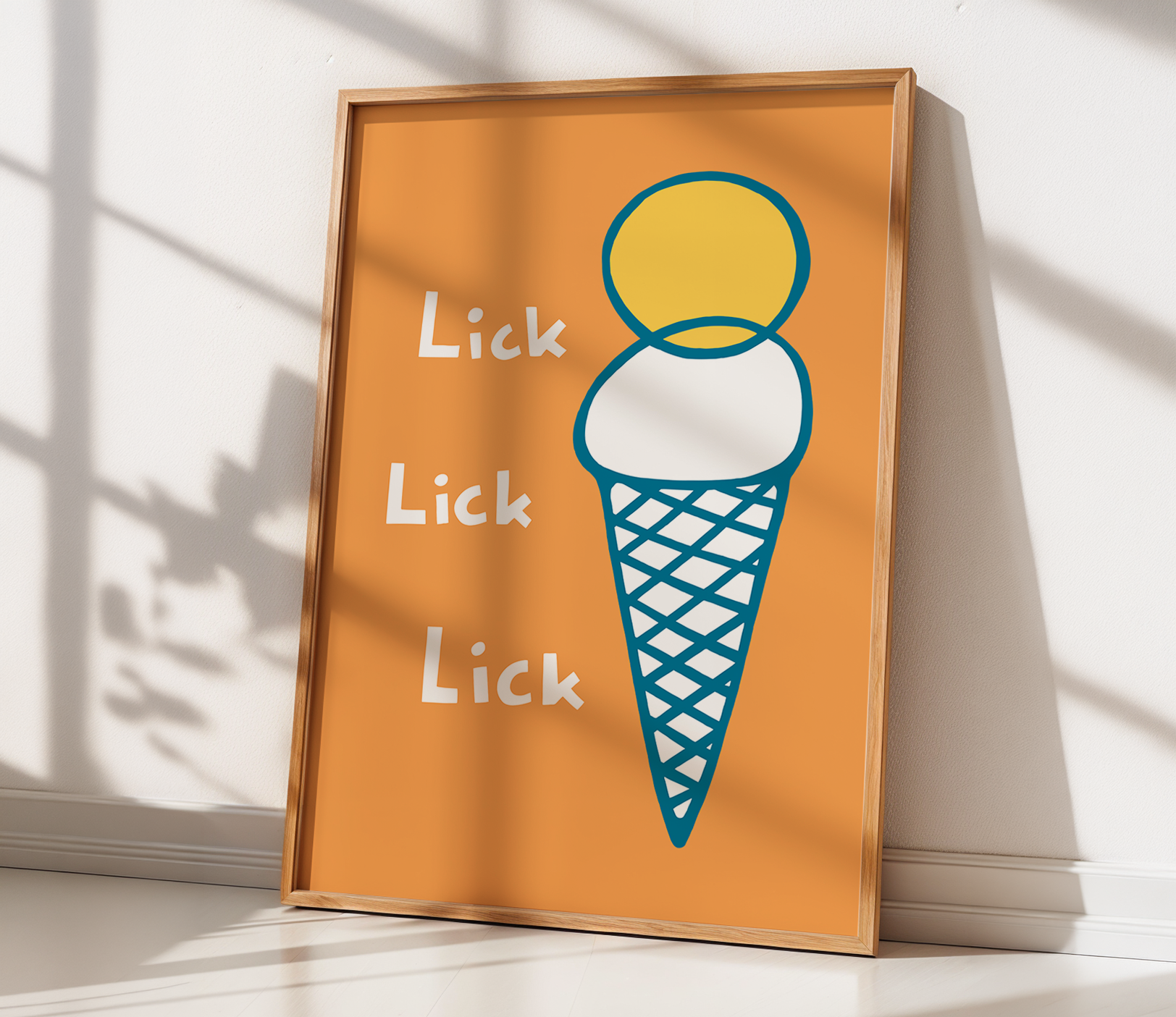 Lick Lick Lick (Orange, Digital Download)