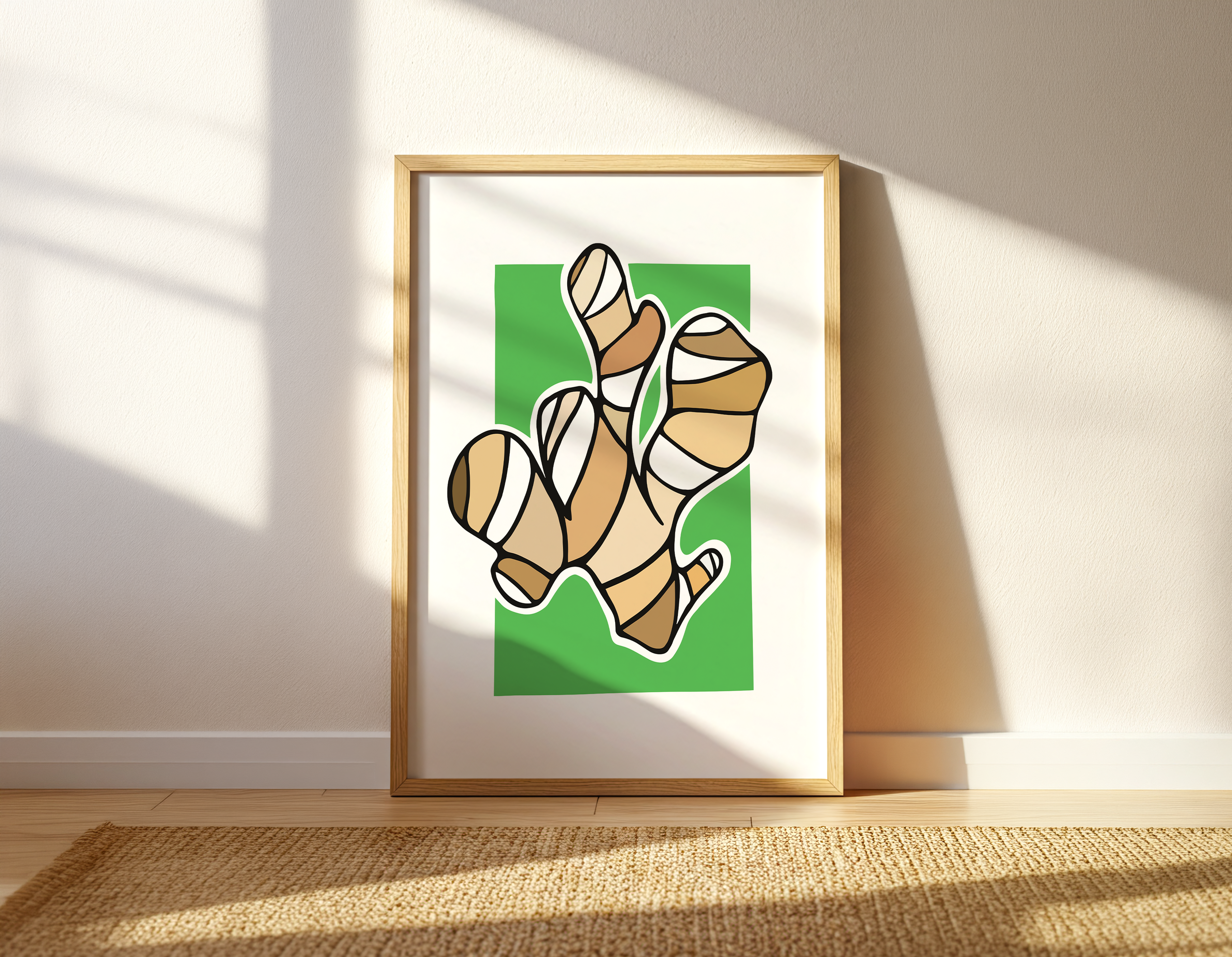 Swirly Ginger (Digital Download)