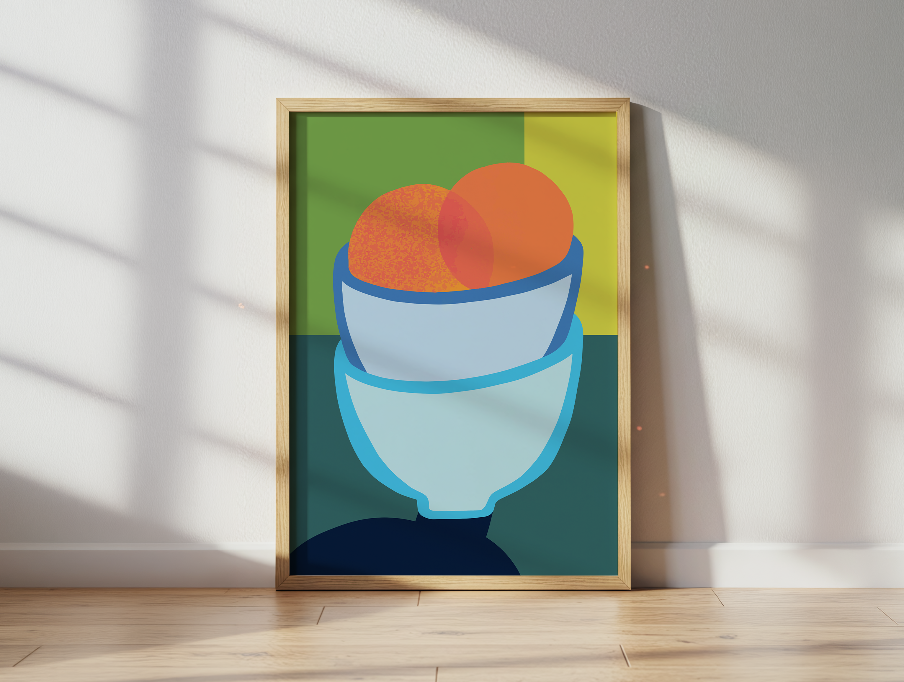2 Blue Bowls 2 Oranges (Digital Download)
