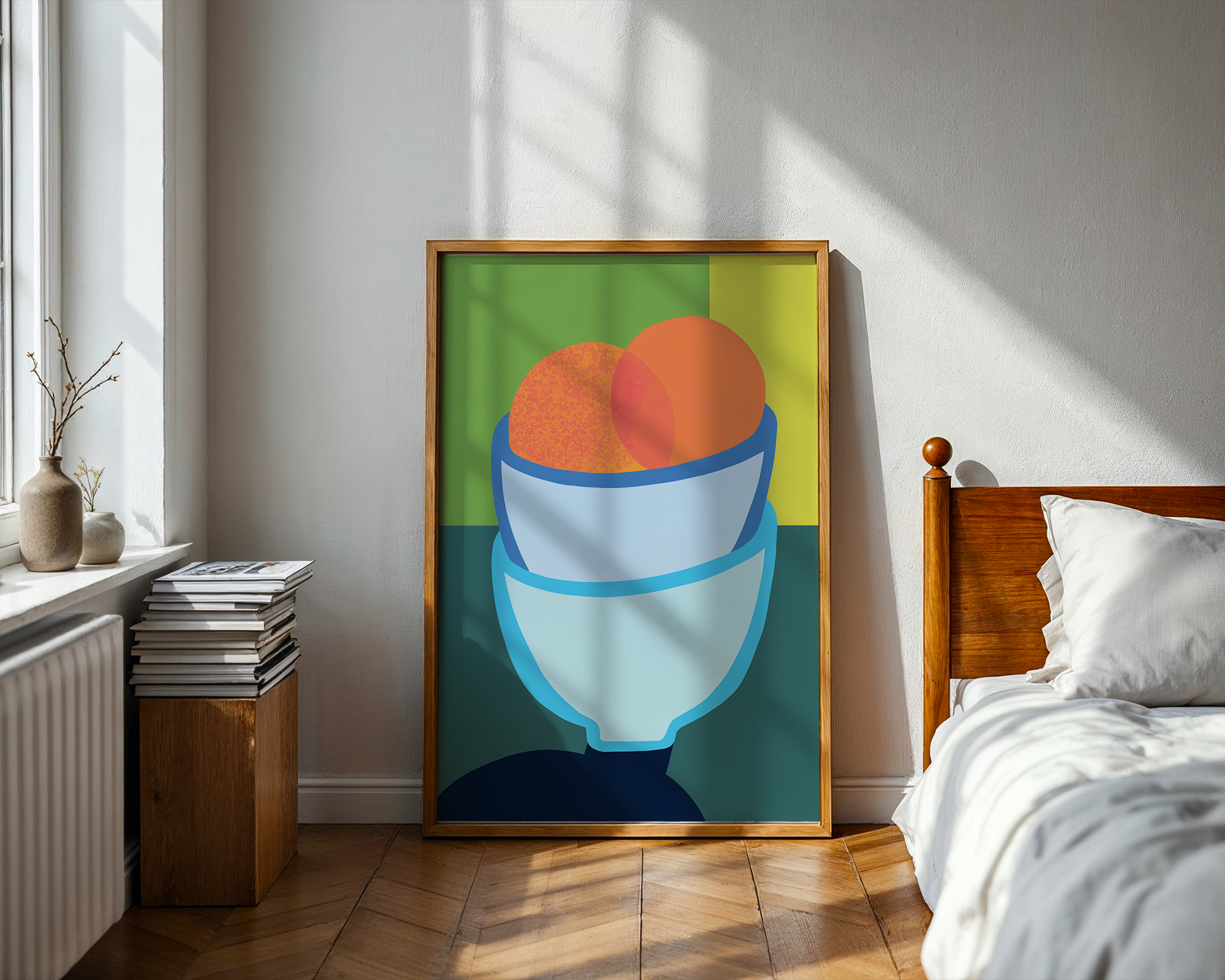 2 Blue Bowls 2 Oranges (Digital Download)