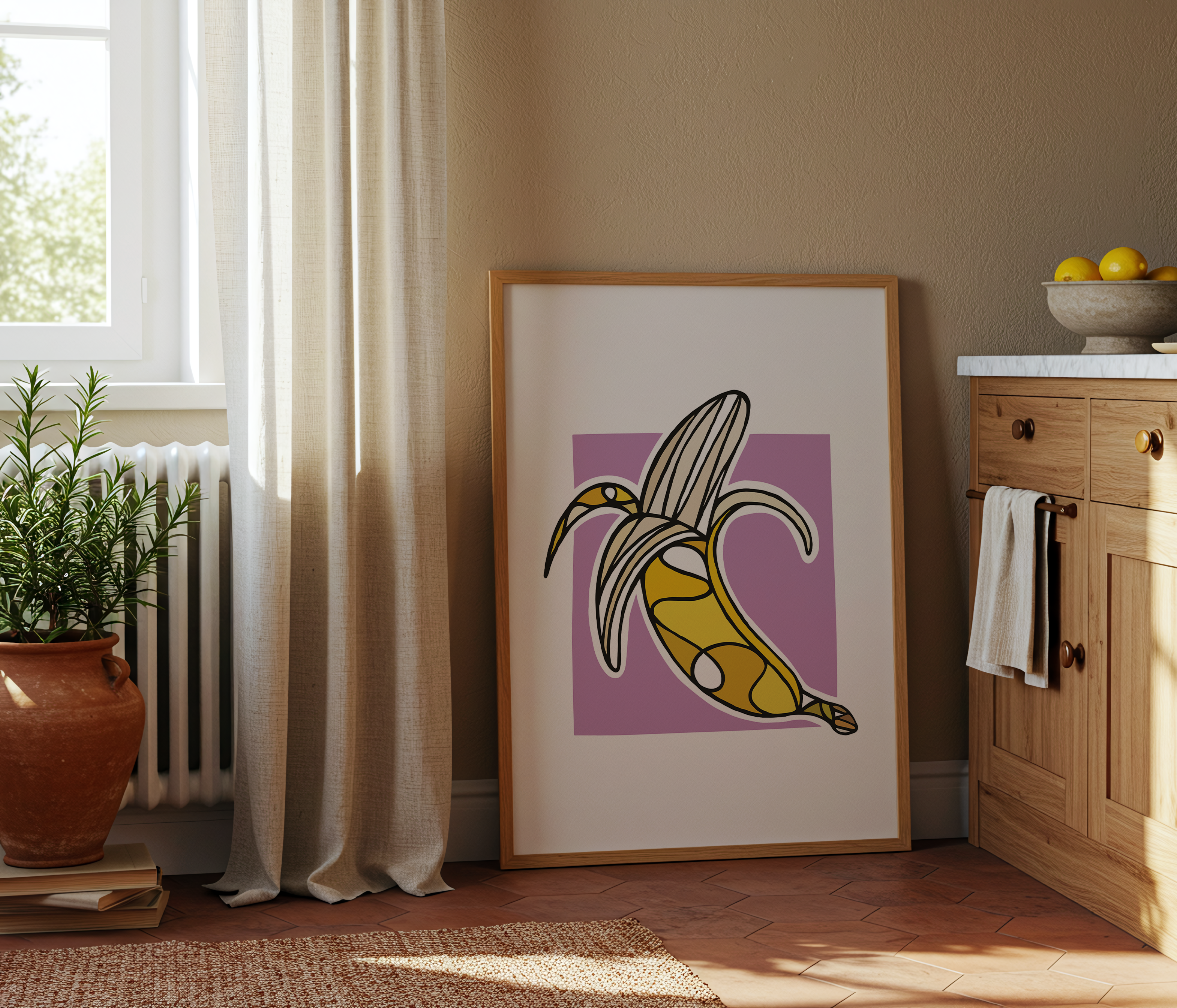 Swirly Banana (Digital Download)