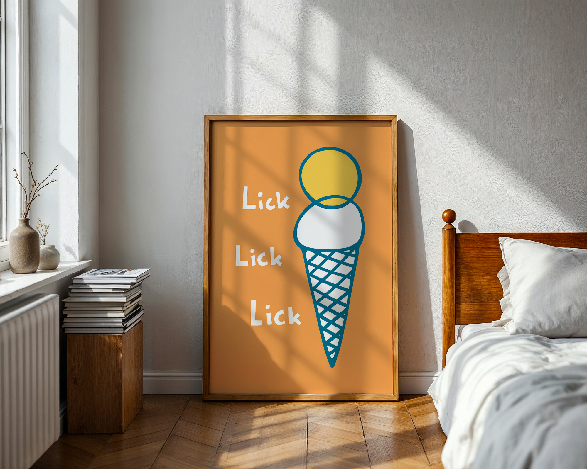 Lick Lick Lick (Orange, Digital Download)
