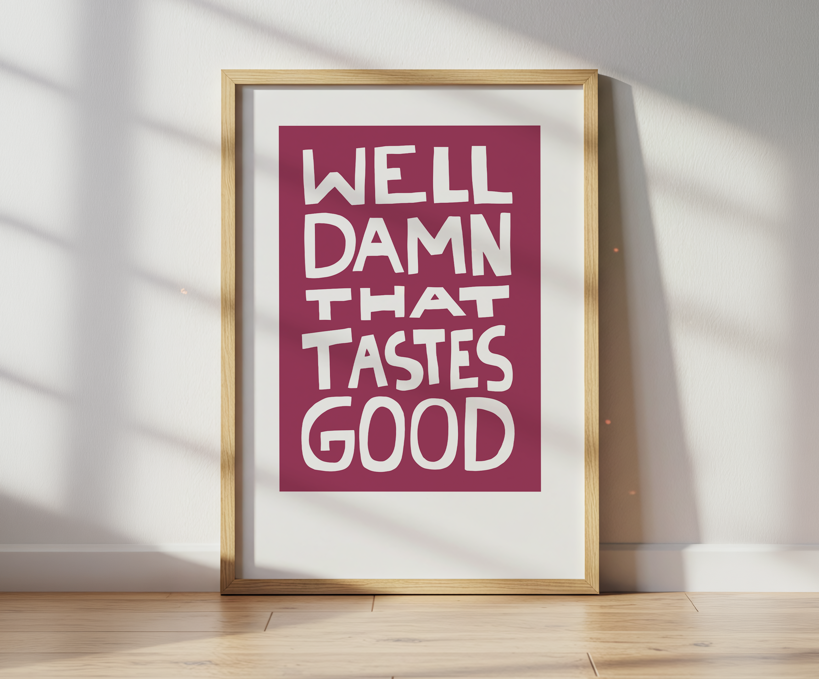 Well Damn That Tastes Good (Plum, Digital Download)