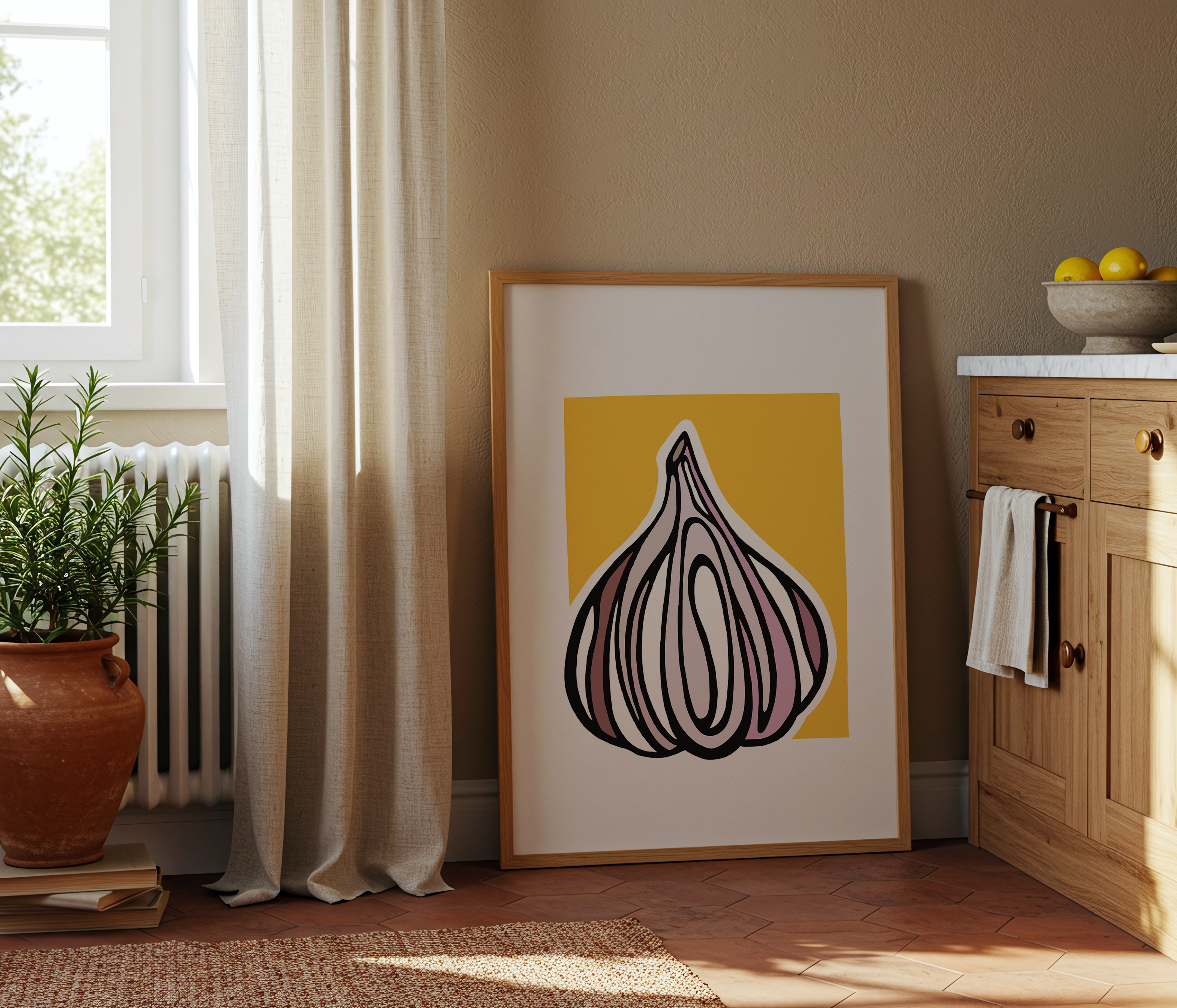 Swirly Garlic (Digital Download)
