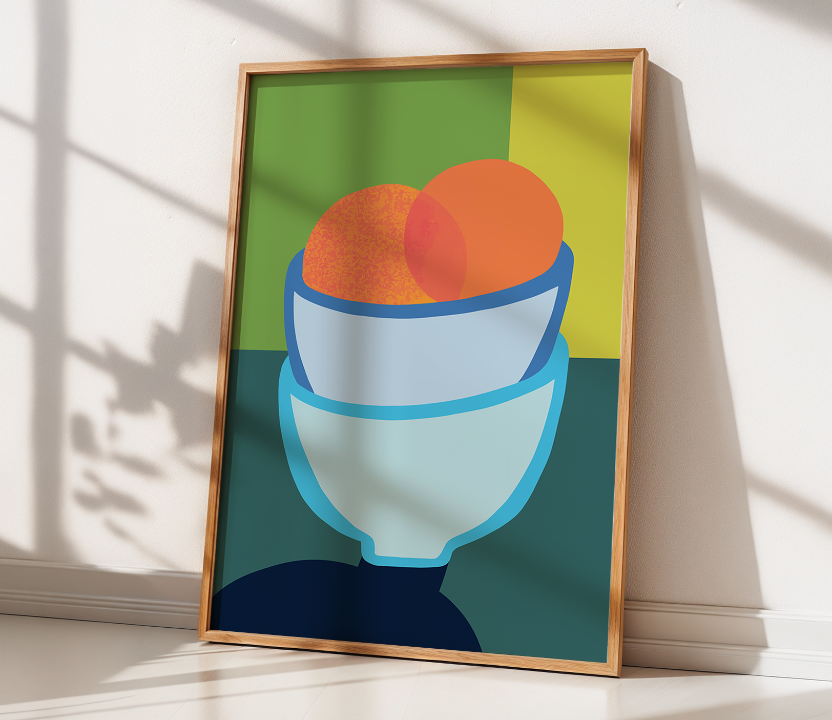 2 Blue Bowls 2 Oranges (Digital Download)