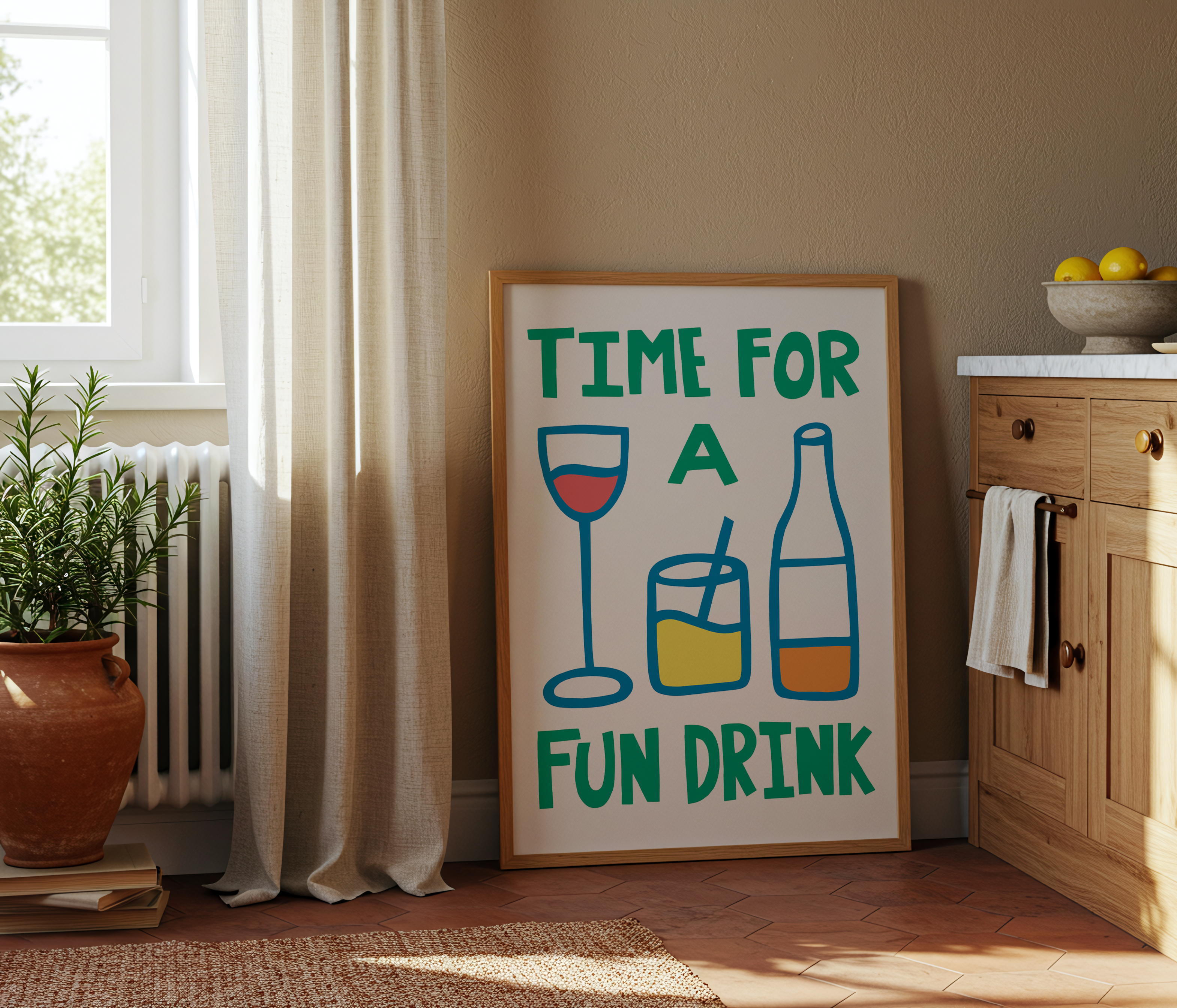 Time For A Fun Drink (Digital Download)