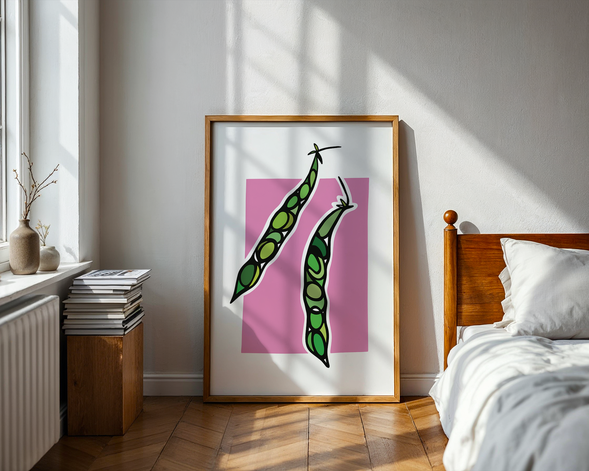 Swirly Peas (Digital Download)