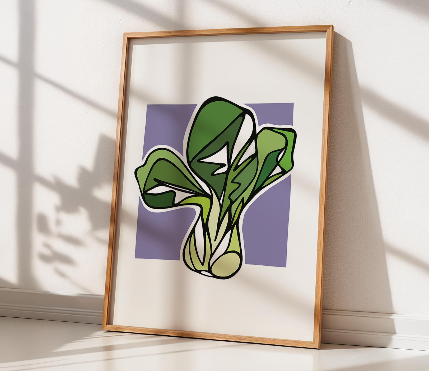Swirly Bok Choy (Digital Download)